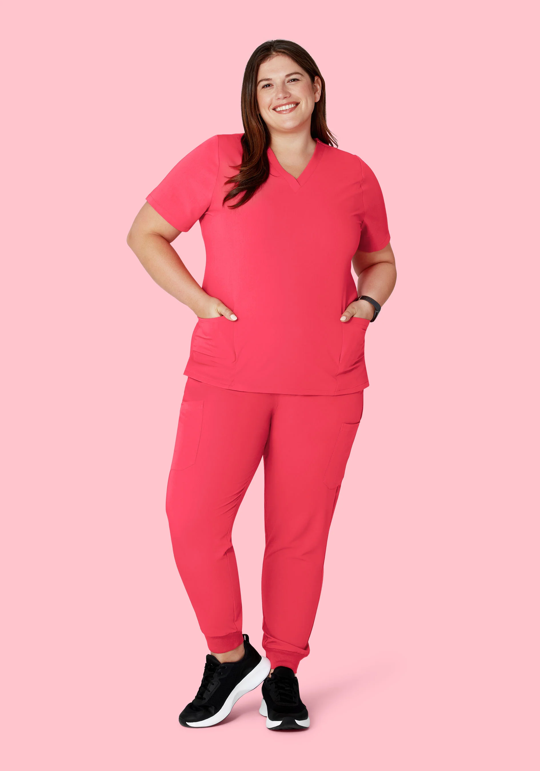9 Pocket Joggers Paradise Pink - Image 7