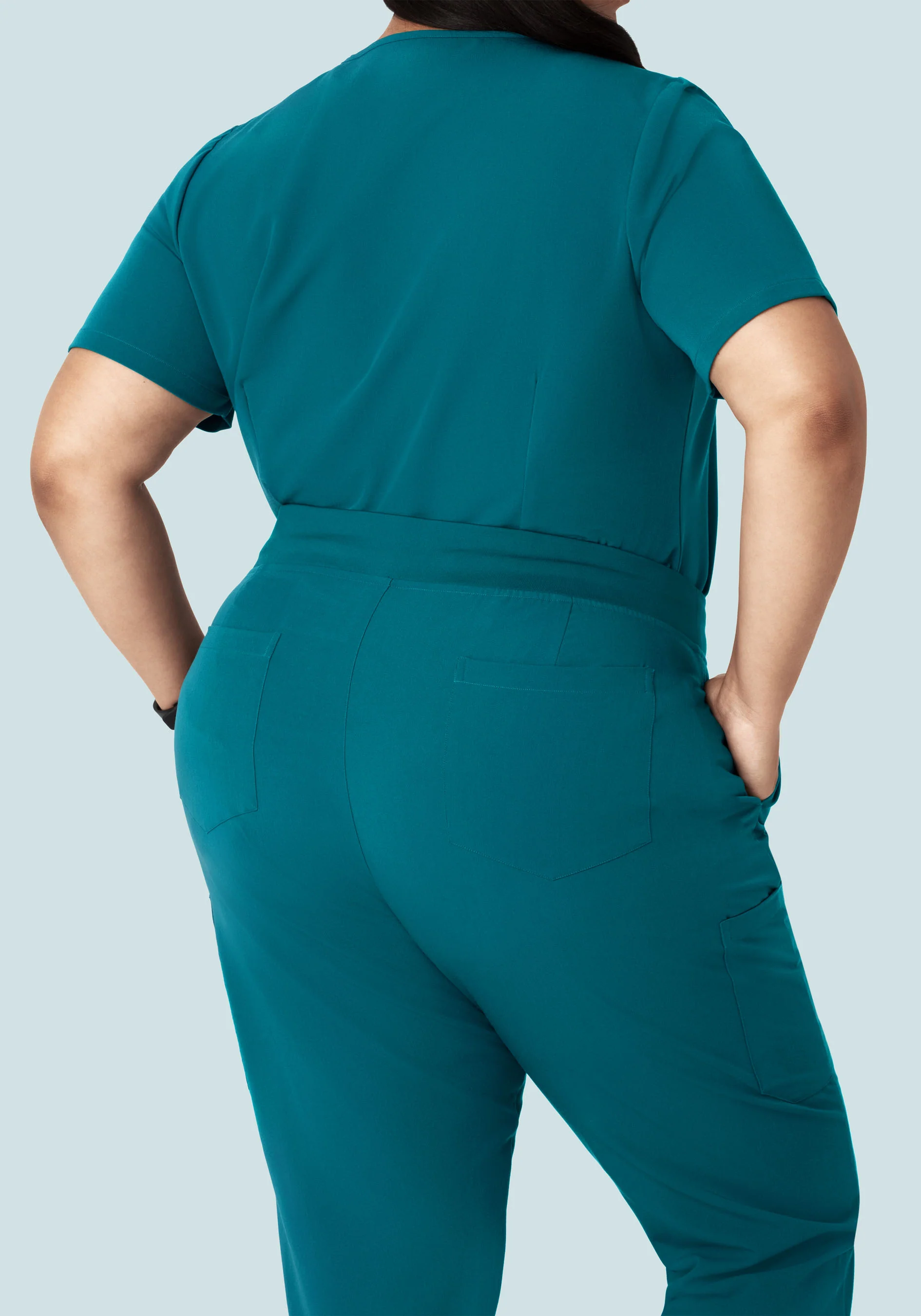 9 Pocket Joggers Peacock - Image 9