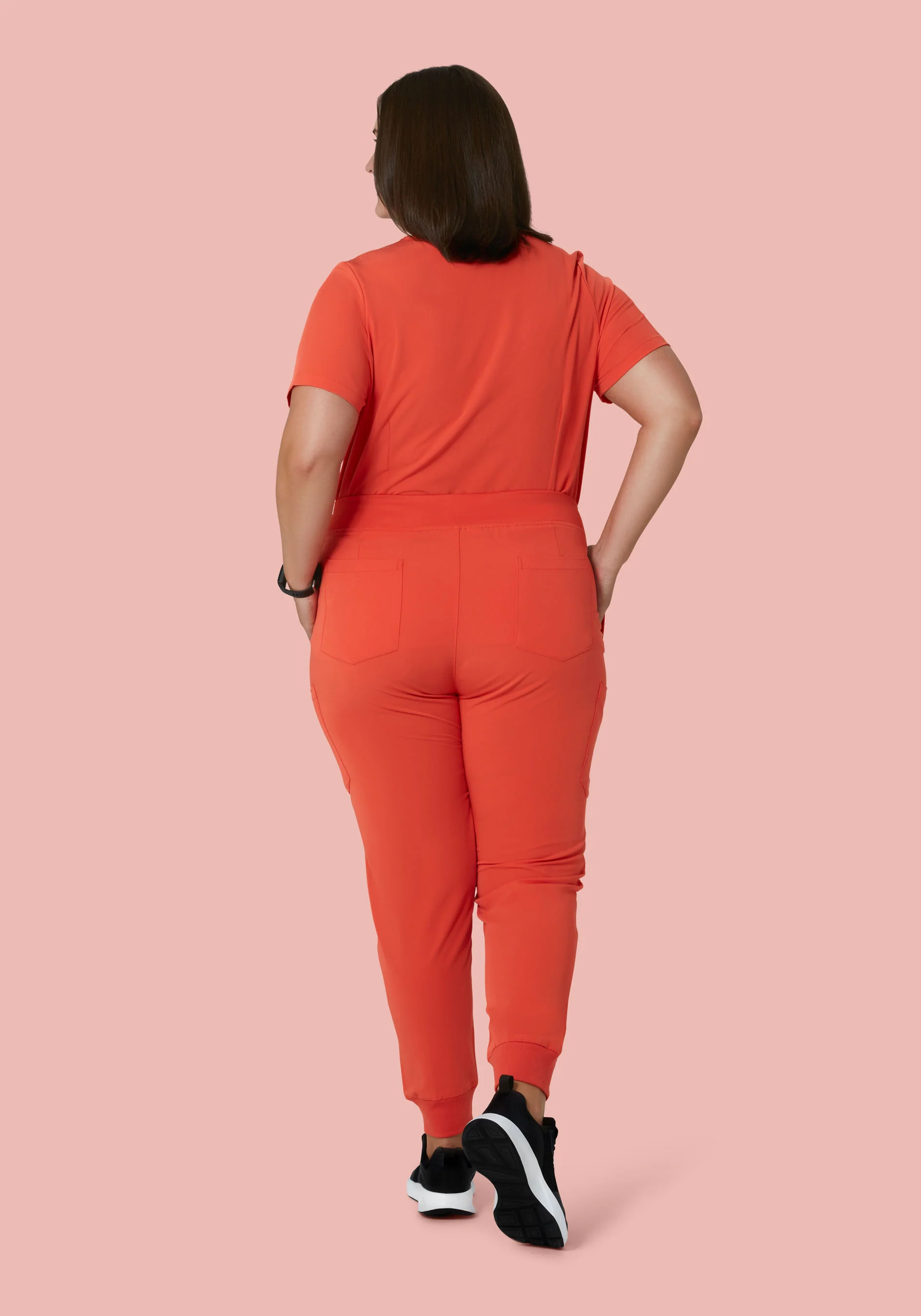 9 Pocket Joggers Terracotta - Image 9