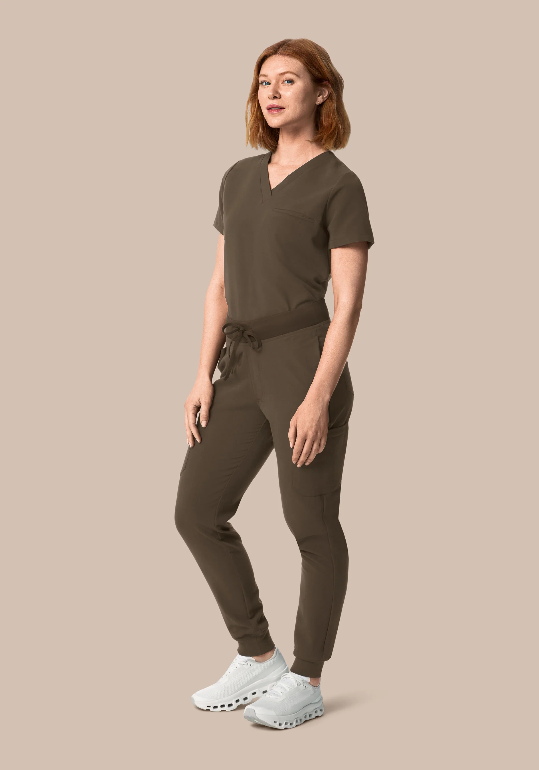 9 Pocket Joggers Truffle - Image 3