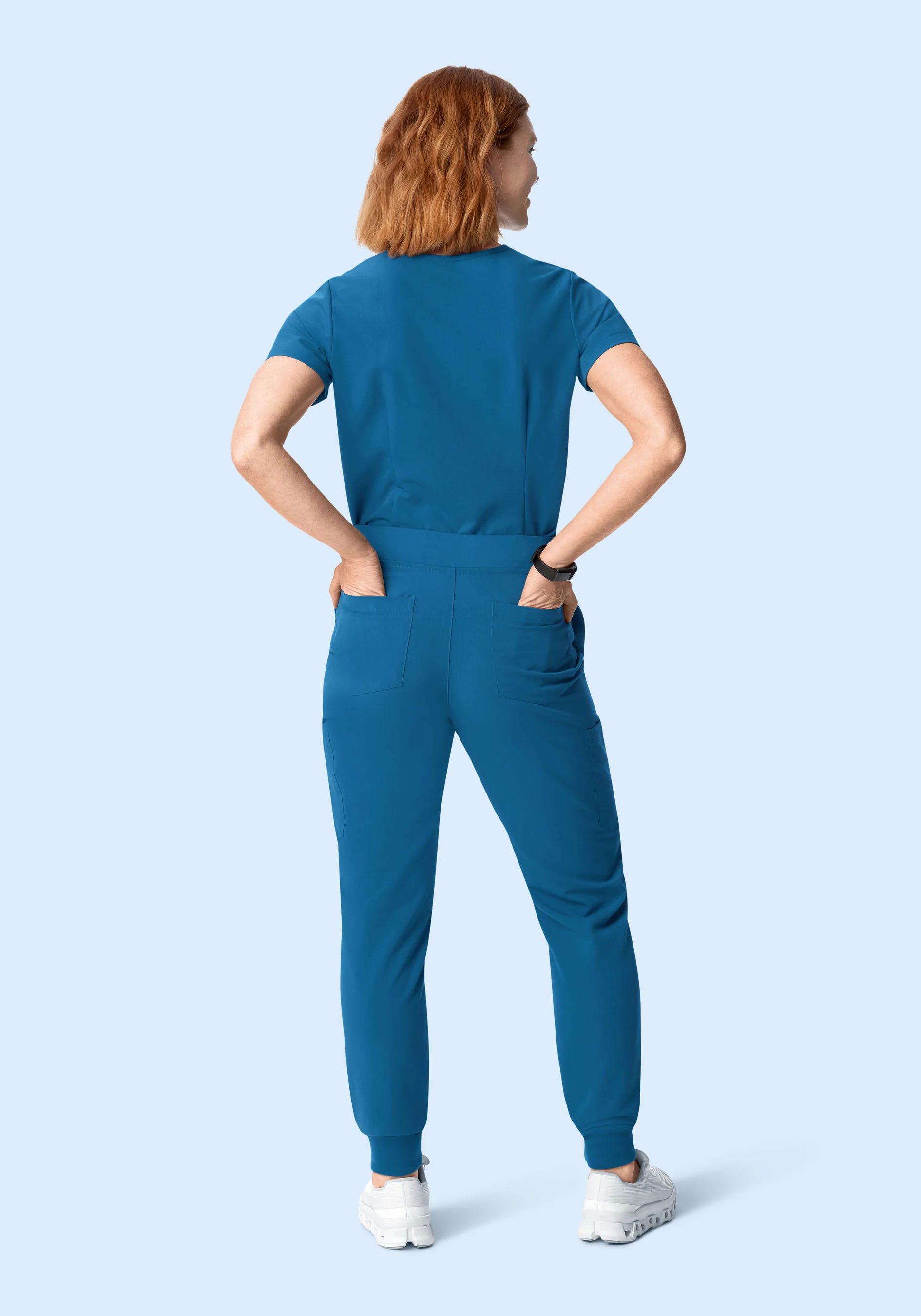 9 Pocket Joggers Vallarta Blue - Image 3
