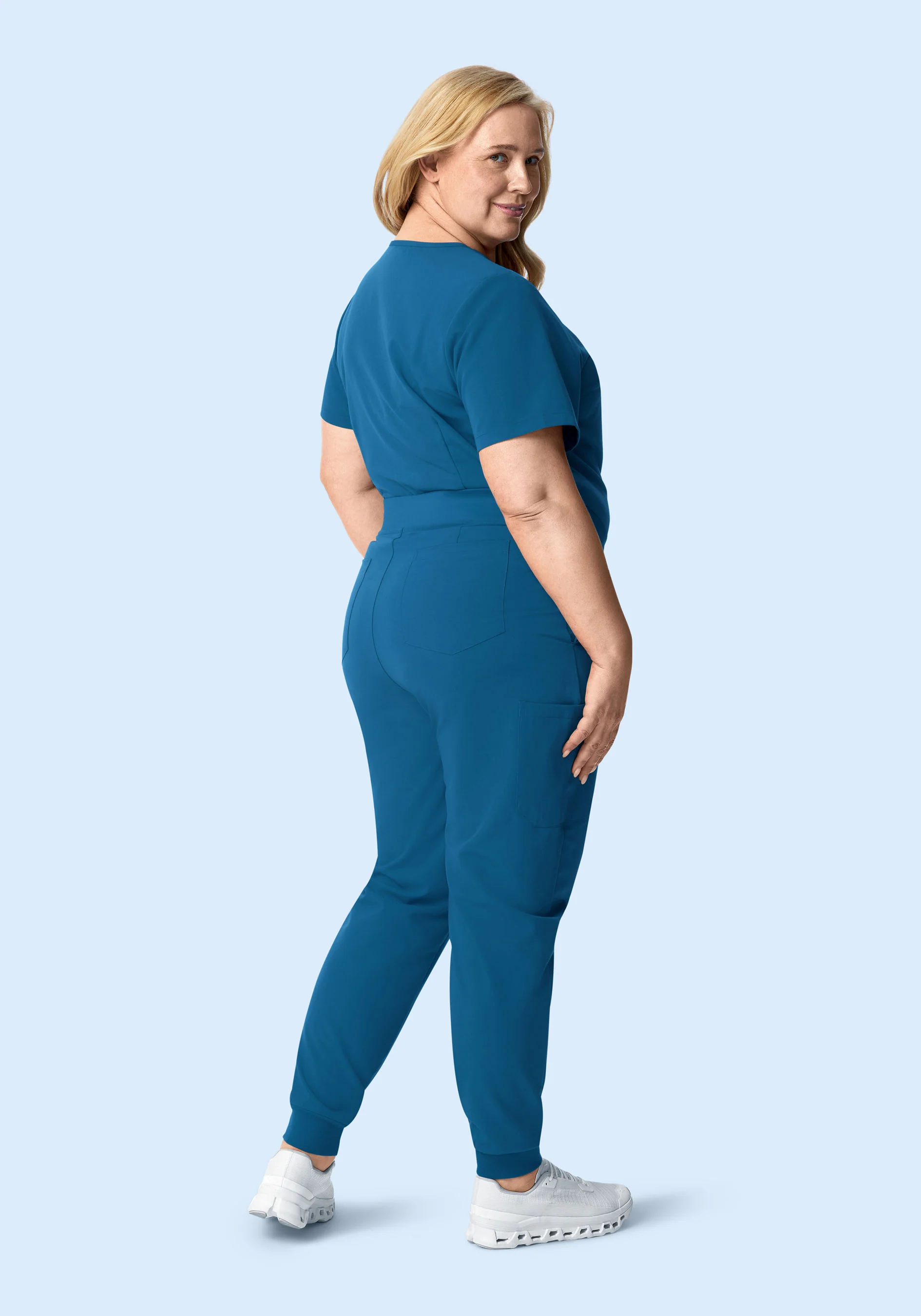 9 Pocket Joggers Vallarta Blue - Image 6
