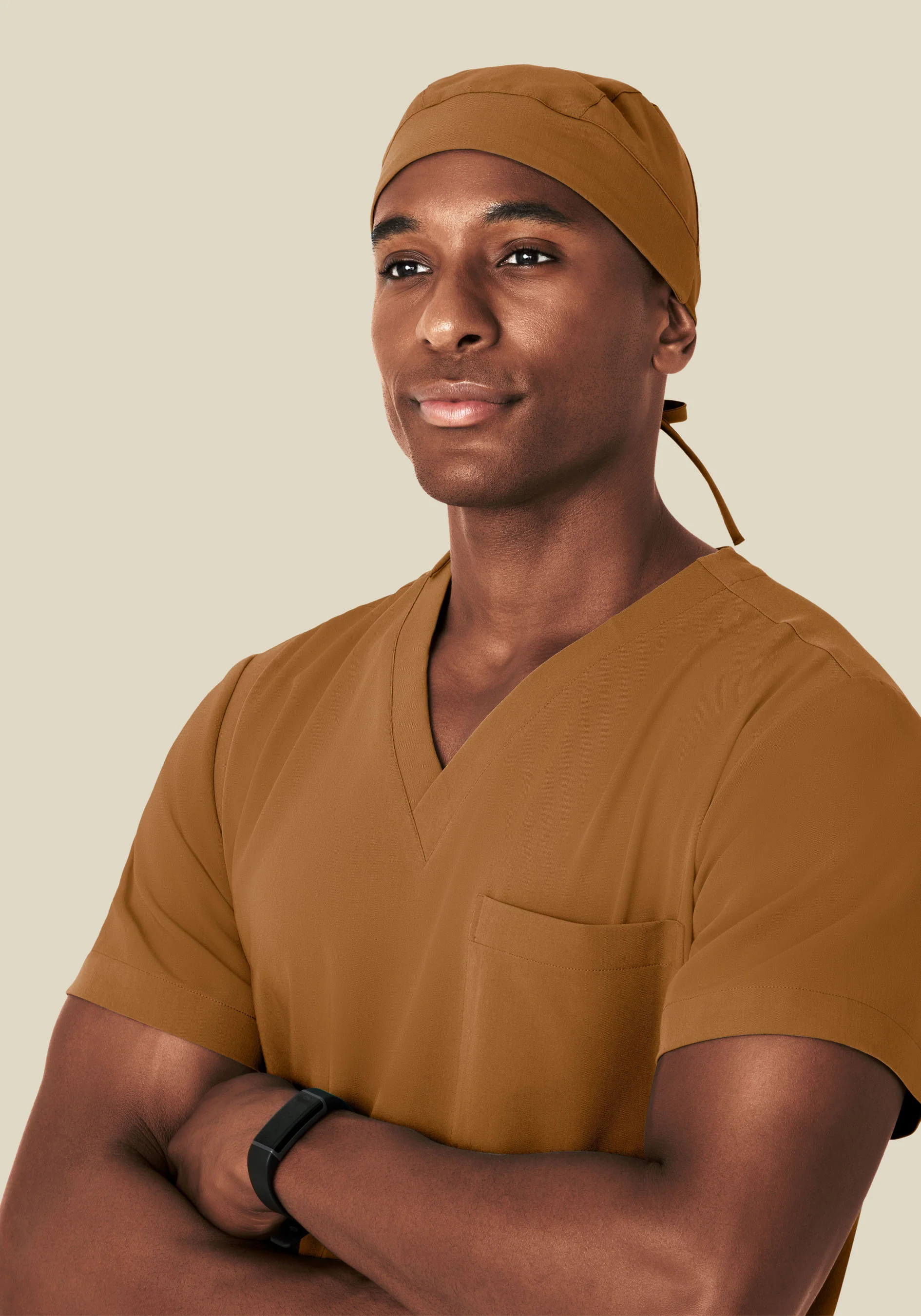 Contemporary Scrub Cap Camel - Image 3