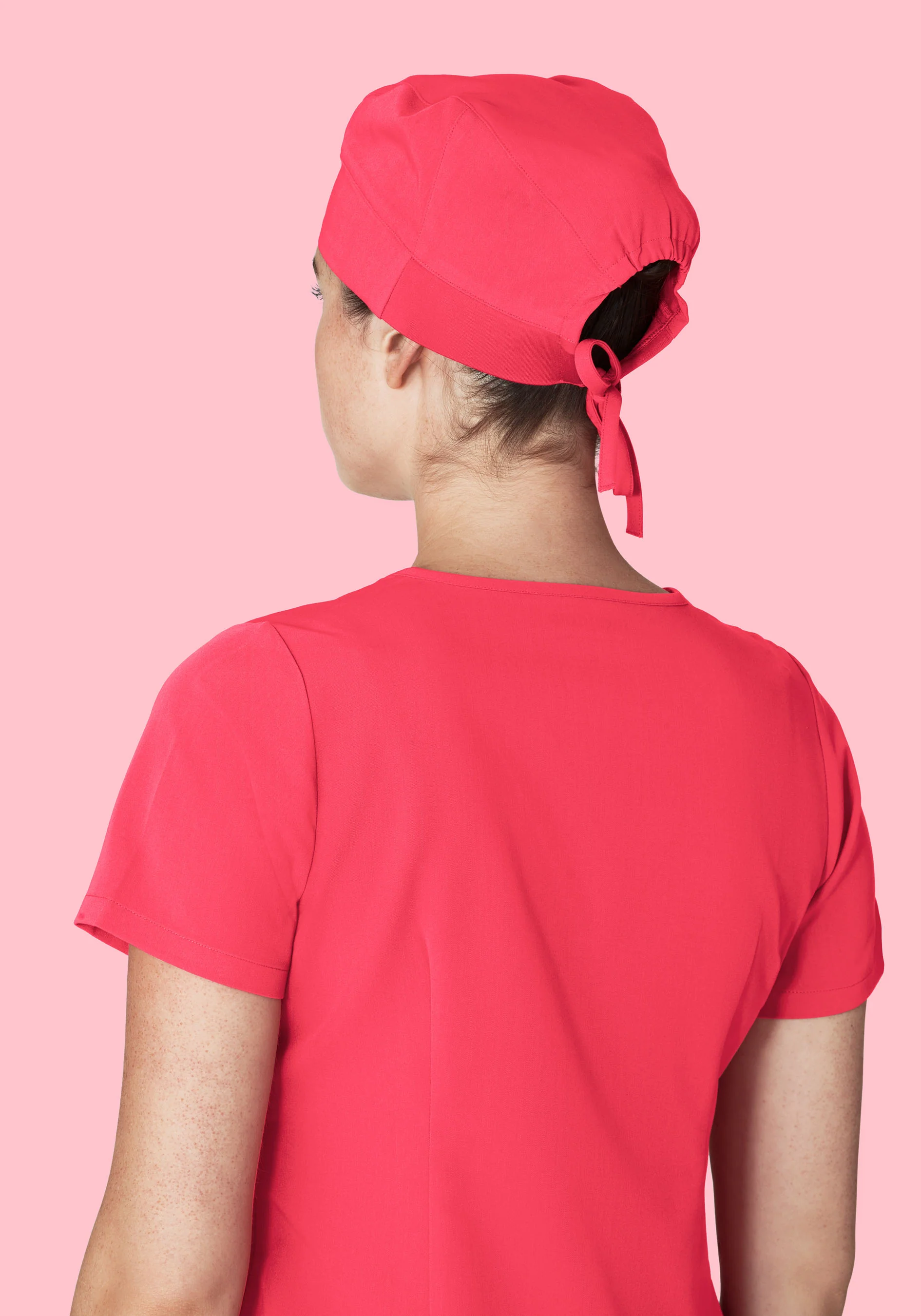 Contemporary Scrub Cap Paradise Pink - Image 2