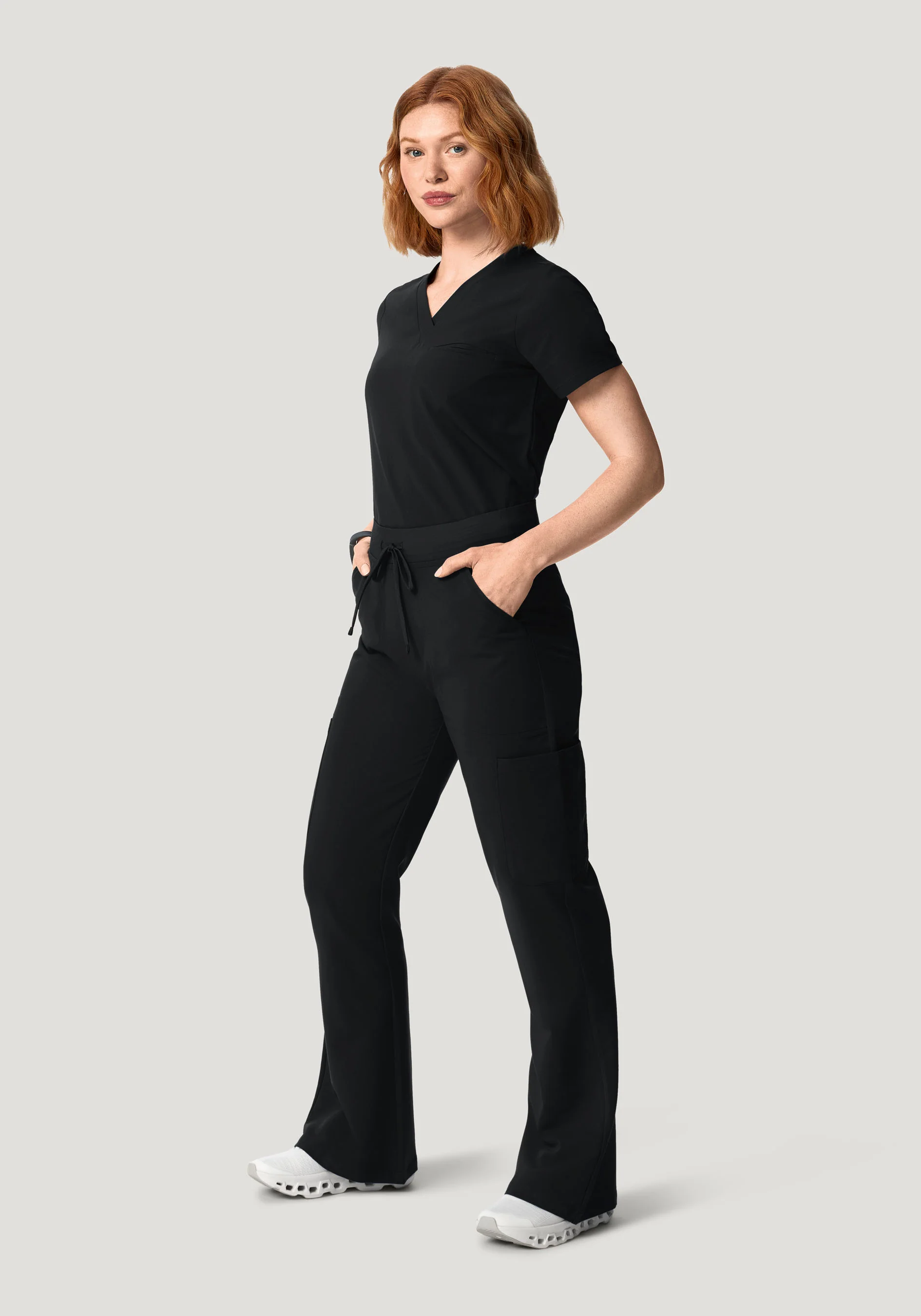 High Waisted Flares Black - Image 2