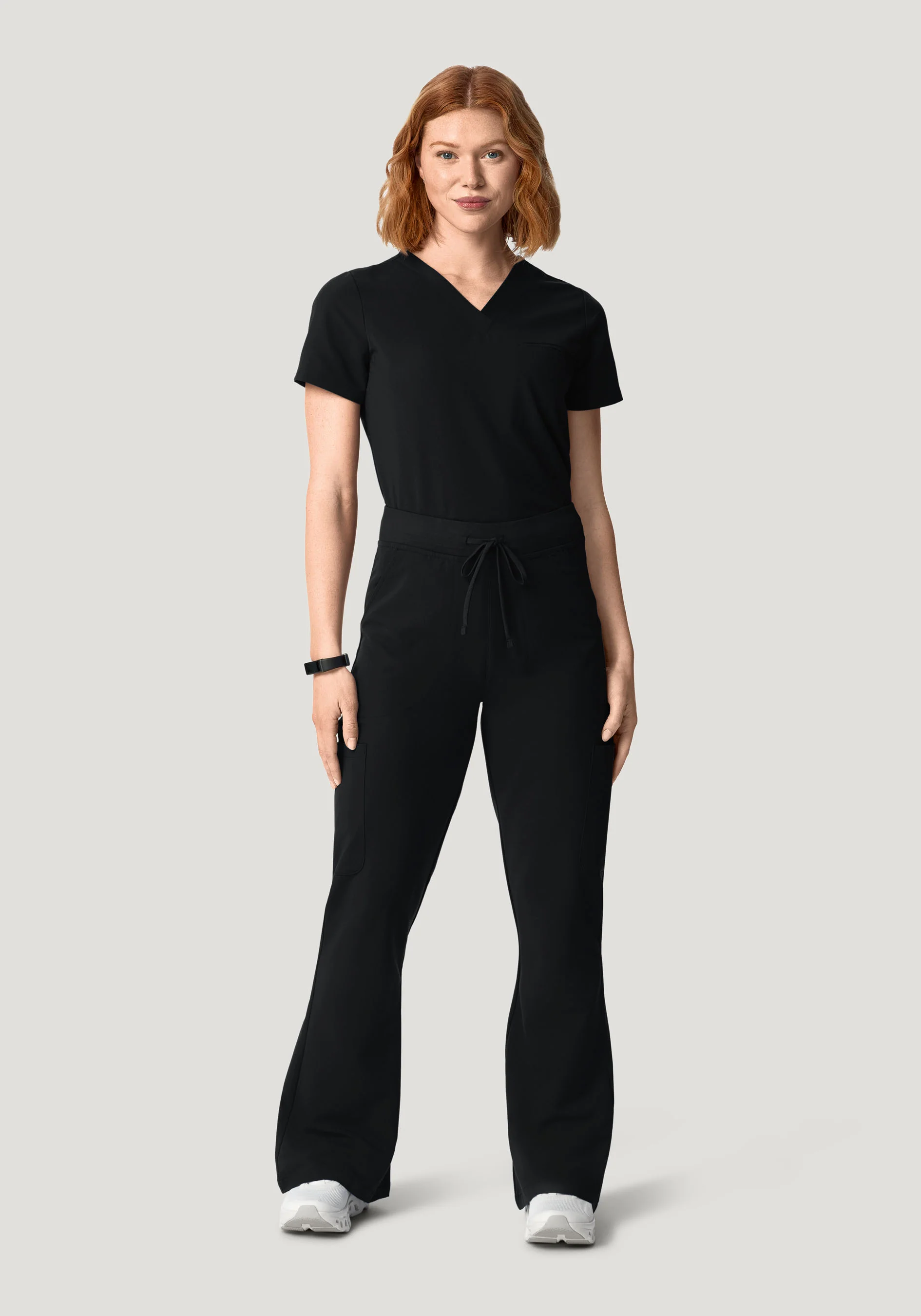 High Waisted Flares Black - Image 3