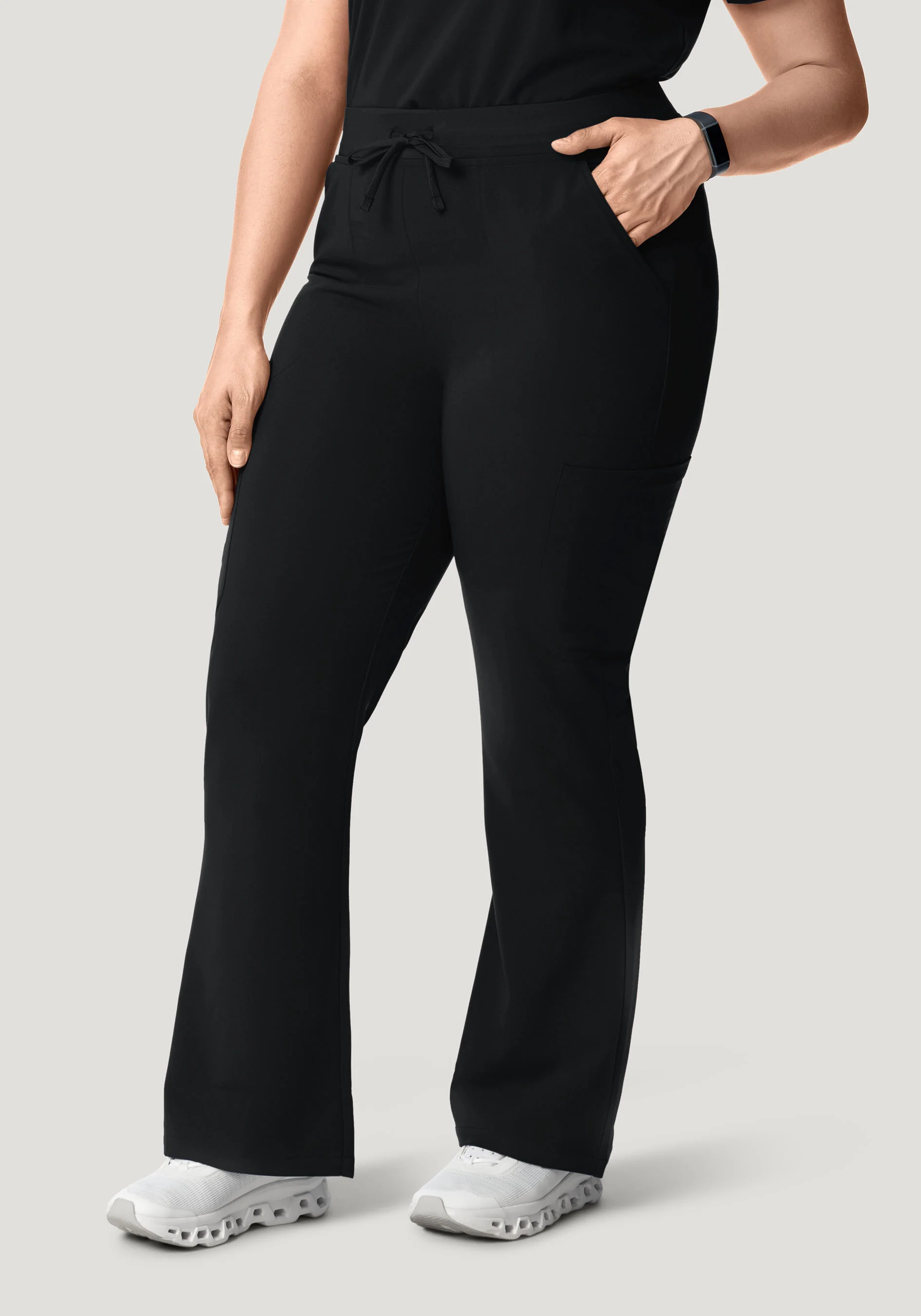 High Waisted Flares Black - Image 6