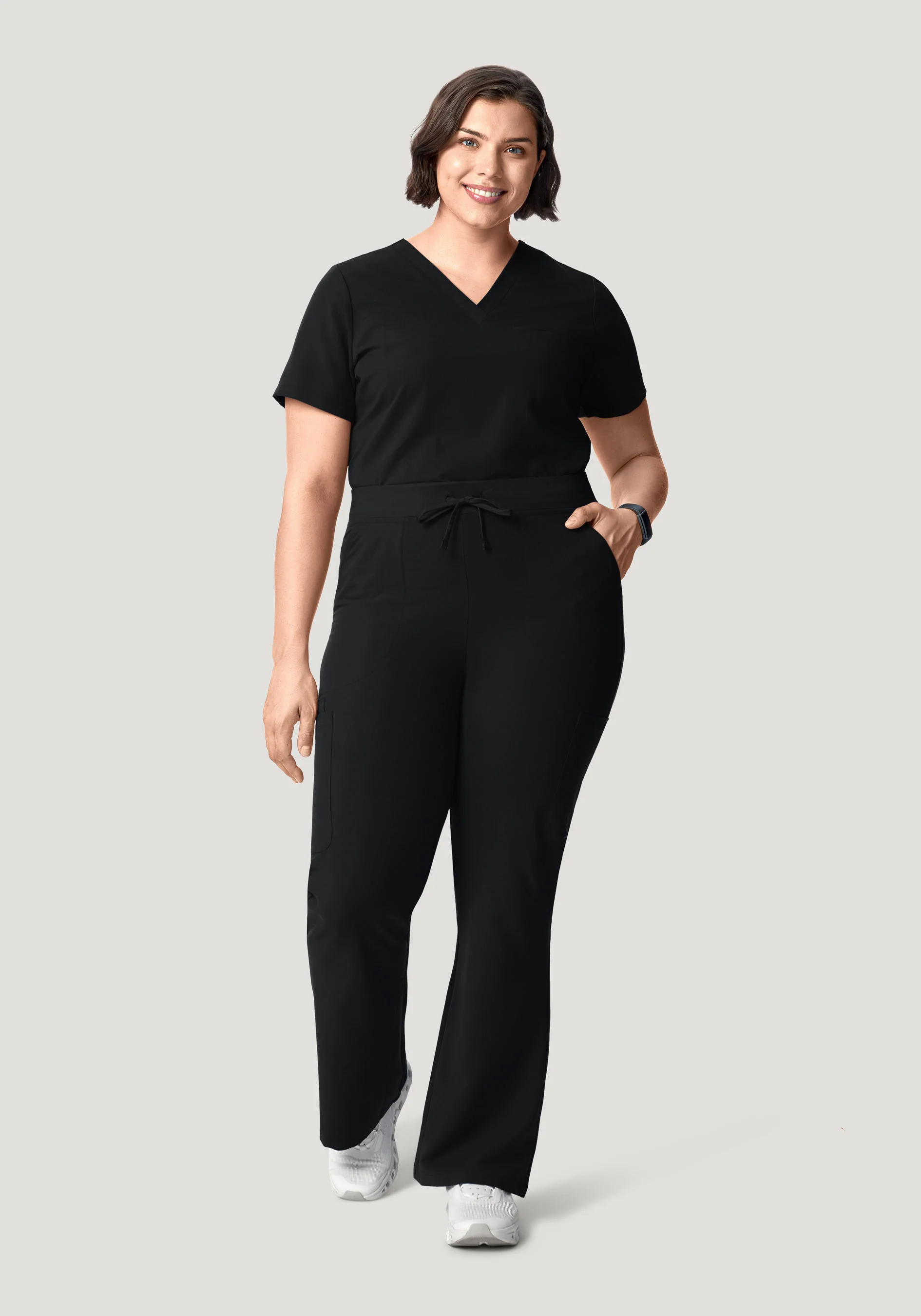 High Waisted Flares Black - Image 7