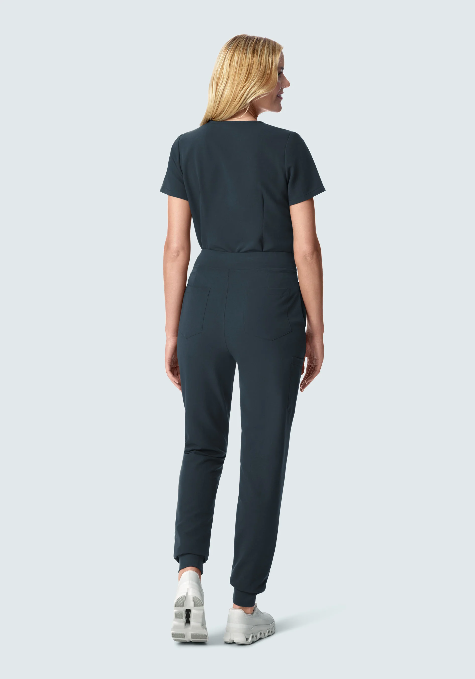 High Waisted Joggers Dark Harbor - Image 3