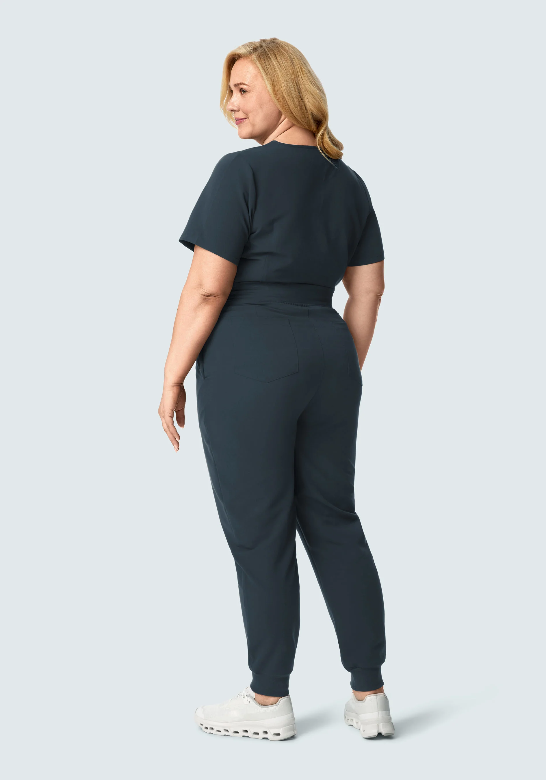 High Waisted Joggers Dark Harbor - Image 6