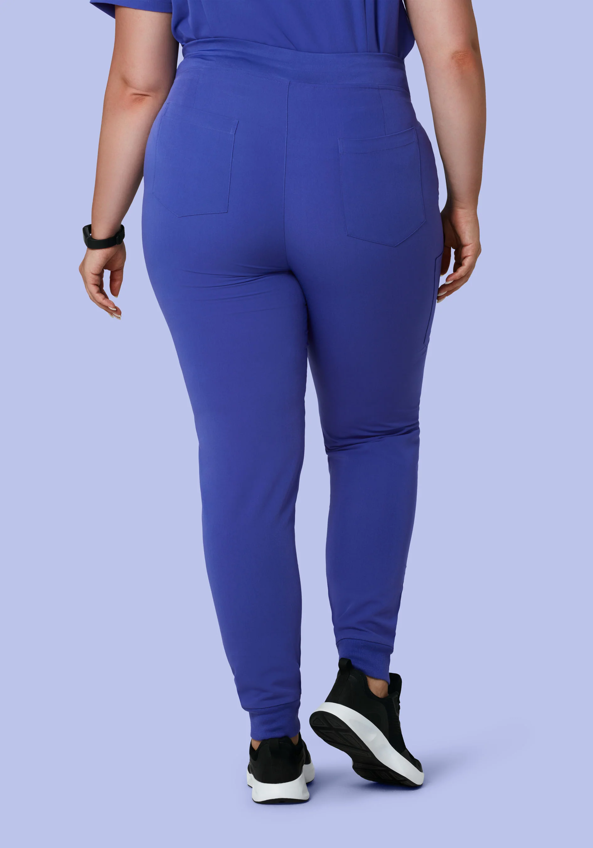 High Waisted Joggers Very Peri - Image 10