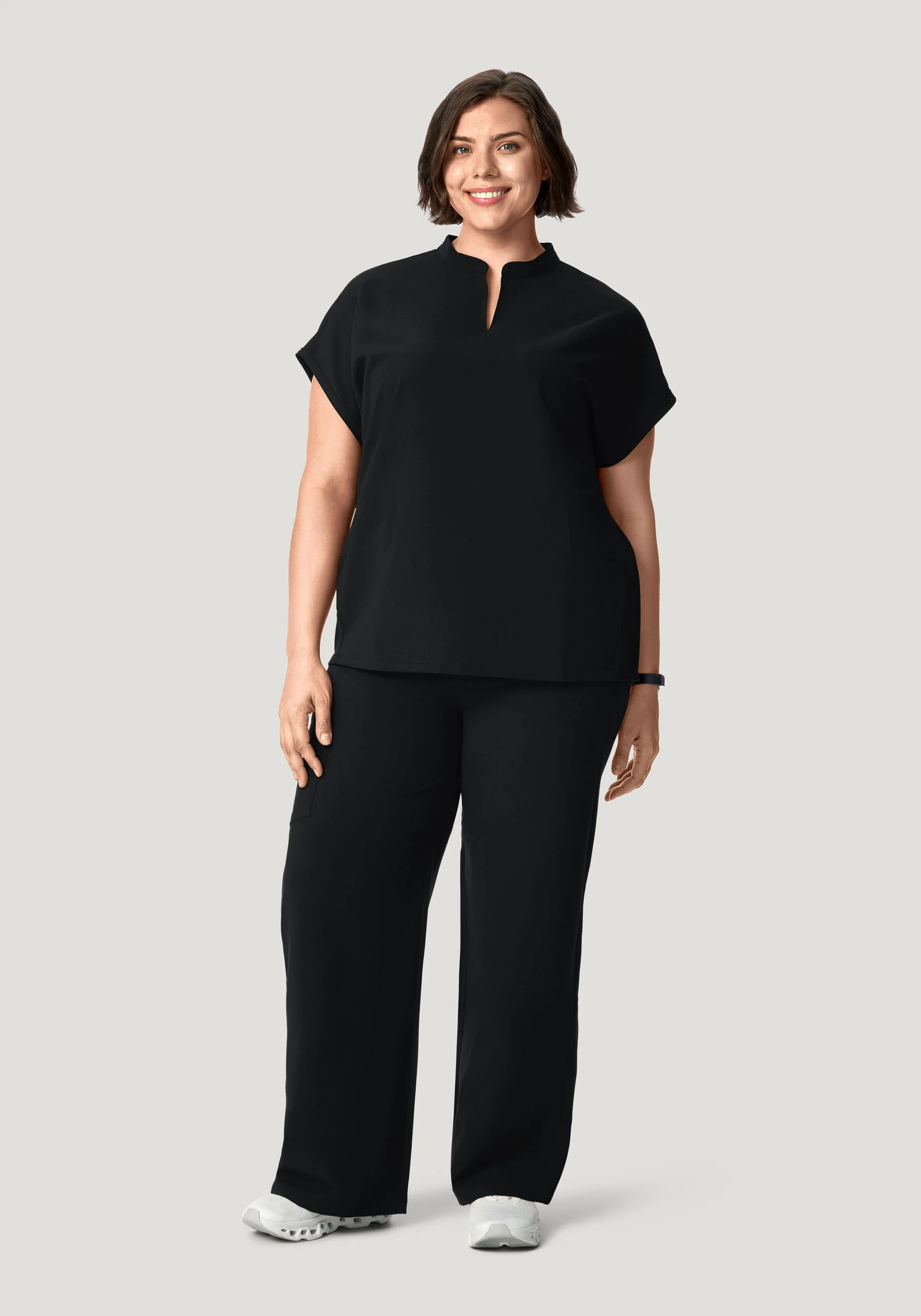 High Waisted Wide Leg Black - Image 5