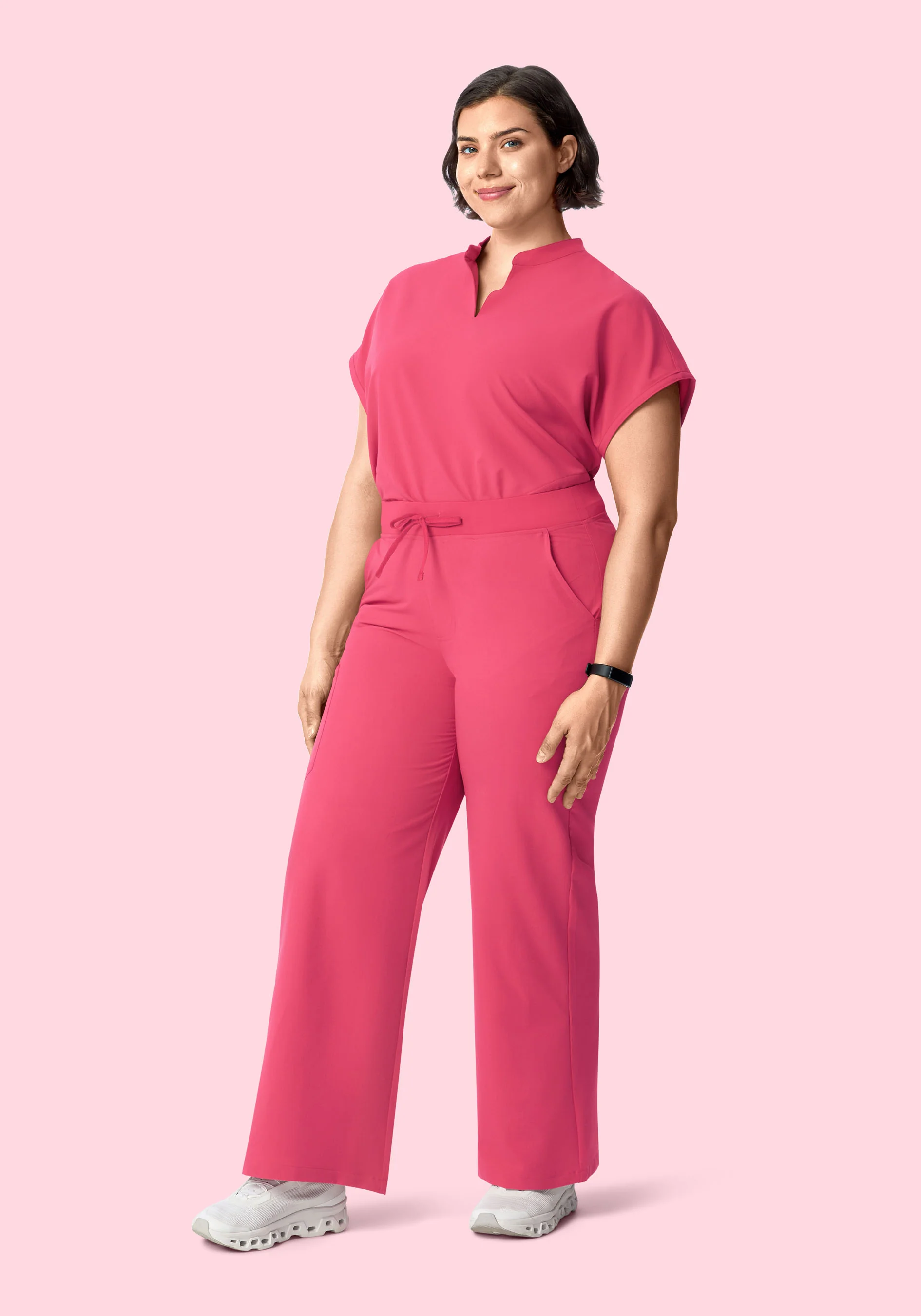 High Waisted Wide Leg Carmine - Image 5