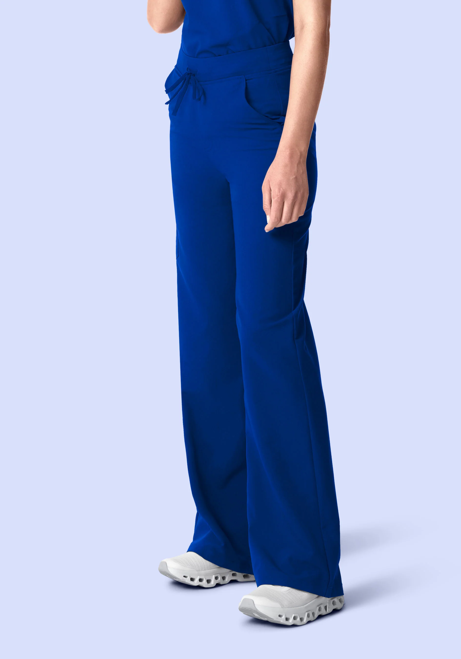 High Waisted Wide Leg Galaxy Blue - Image 5