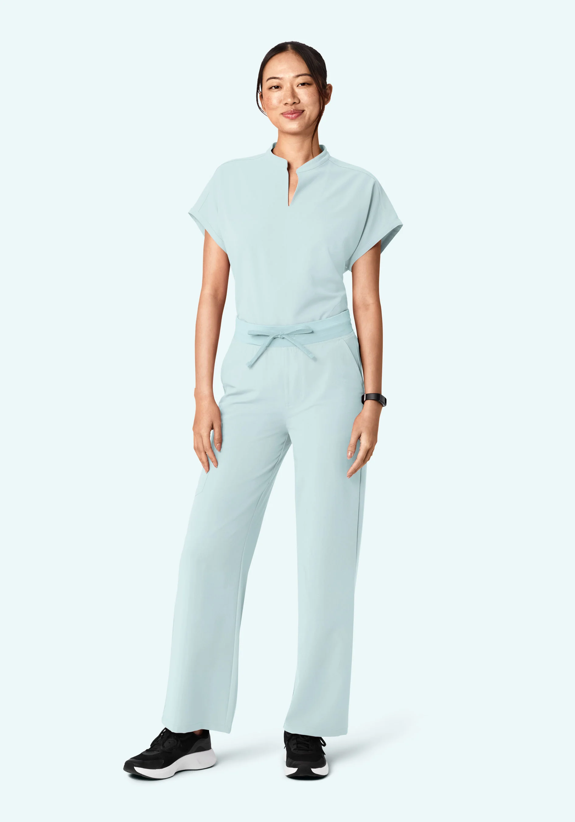 High Waisted Wide Leg Sky - Image 5