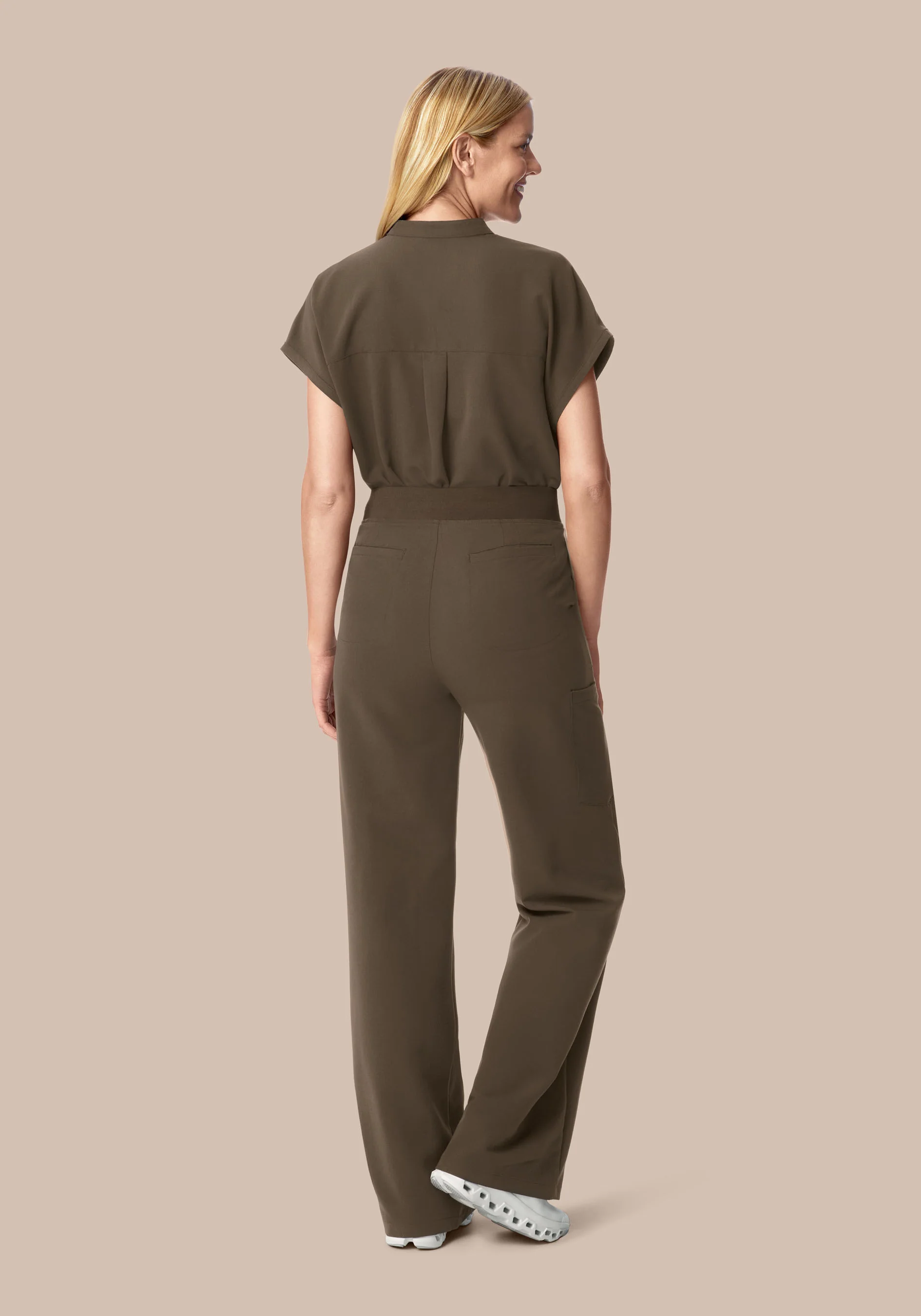 High Waisted Wide Leg Truffle - Image 4