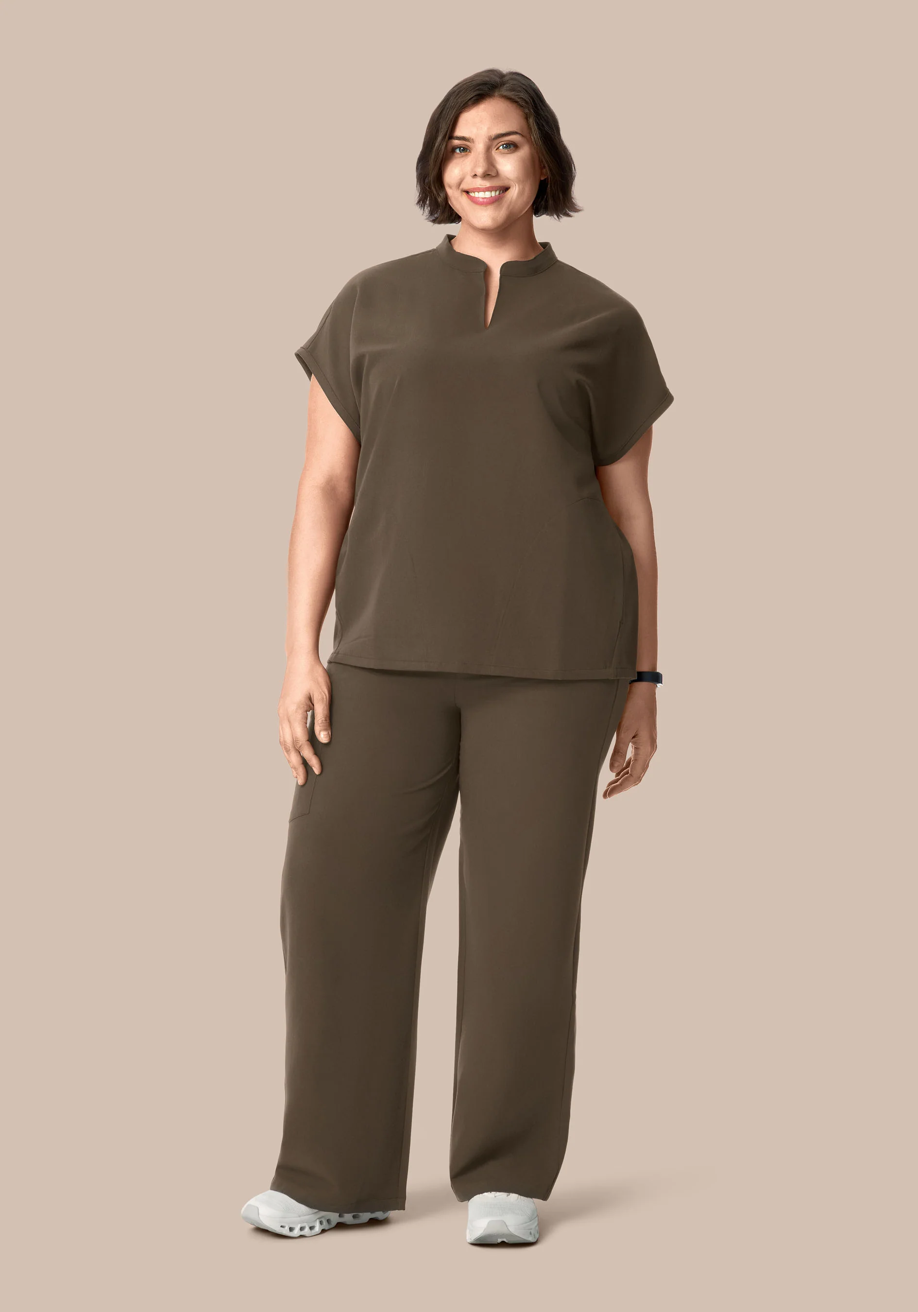 High Waisted Wide Leg Truffle - Image 7