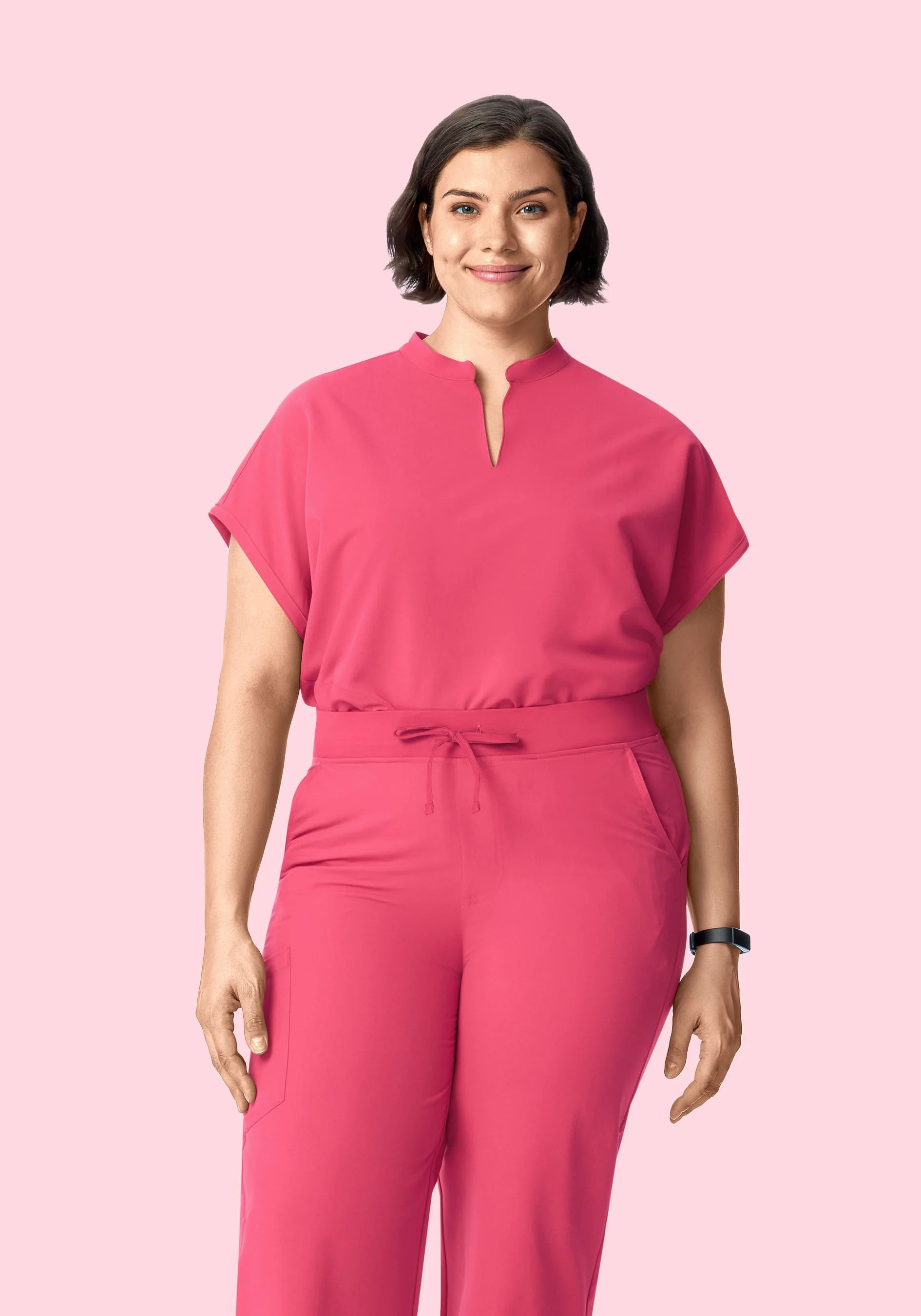 Mandarin Dolman Top Carmine - Image 7
