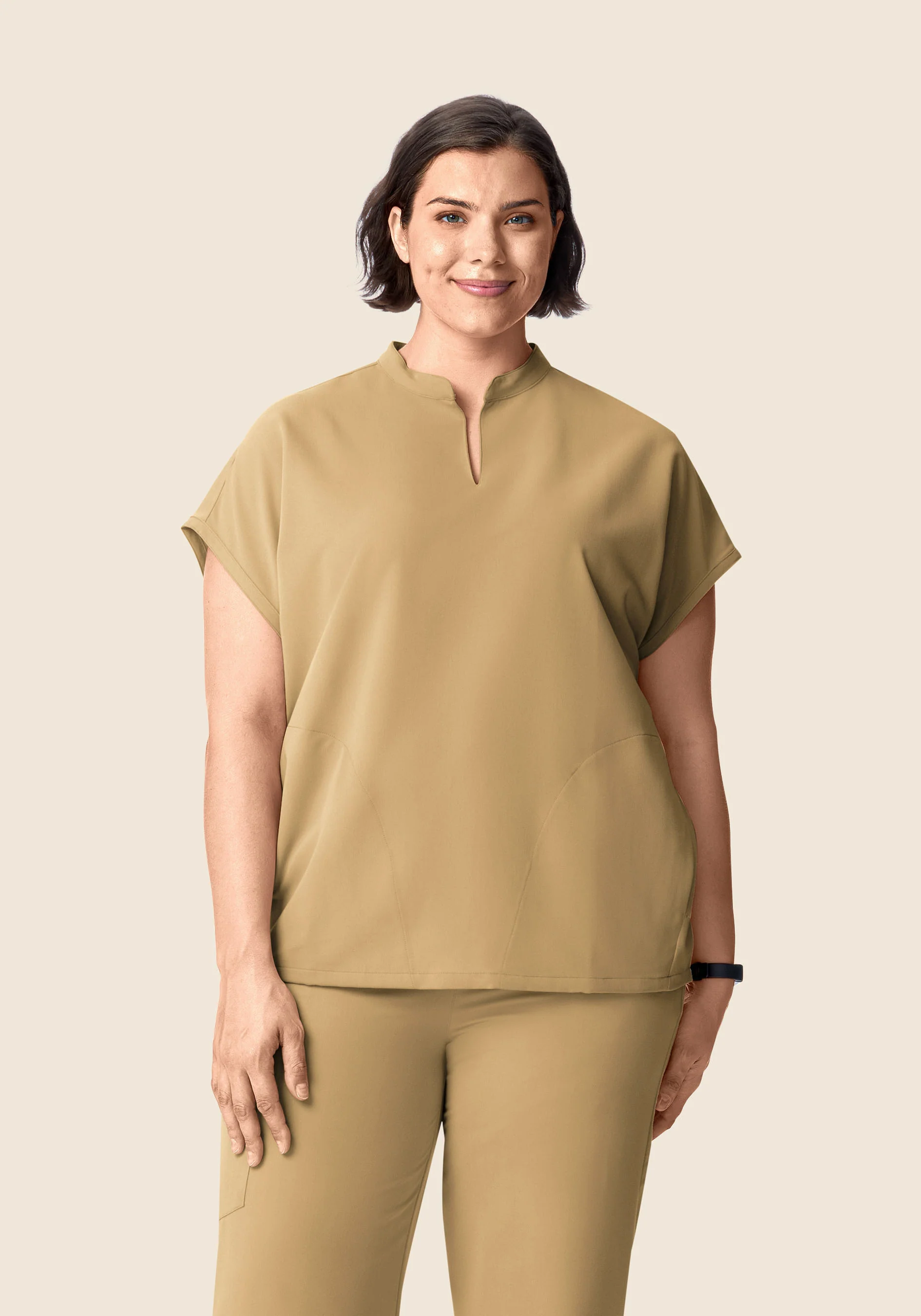 Mandarin Dolman Top Latte - Image 5