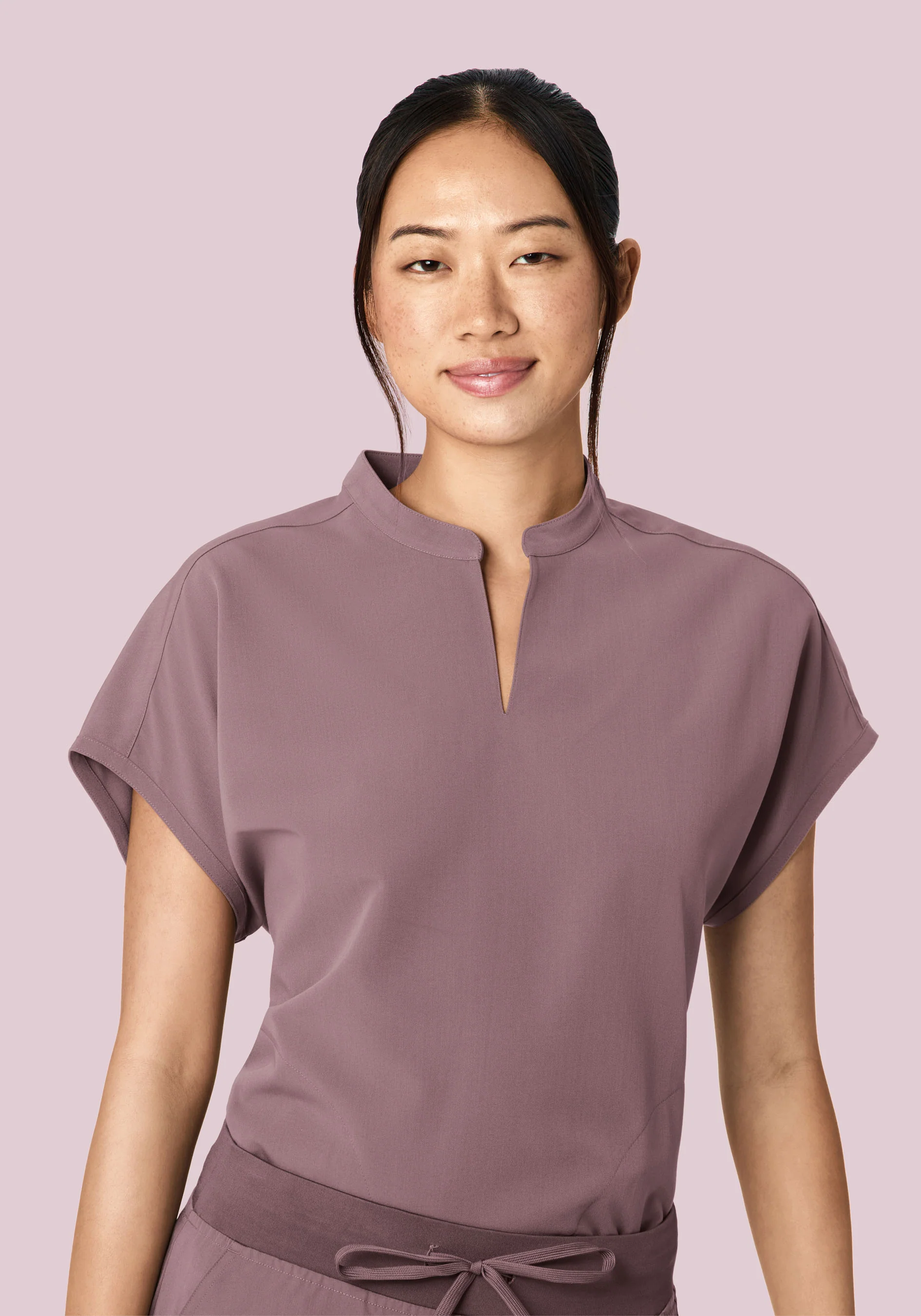 Mandarin Dolman Top Moondust - Image 2