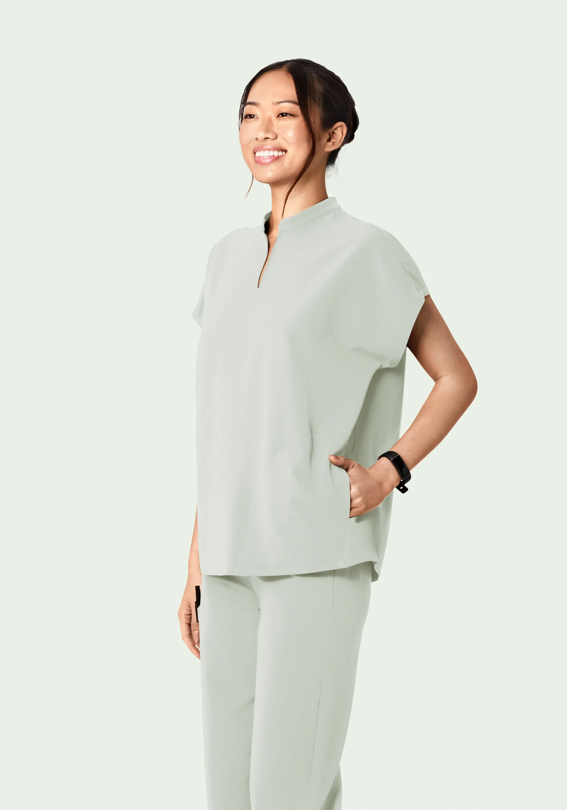Mandarin Dolman Top Northern Droplet