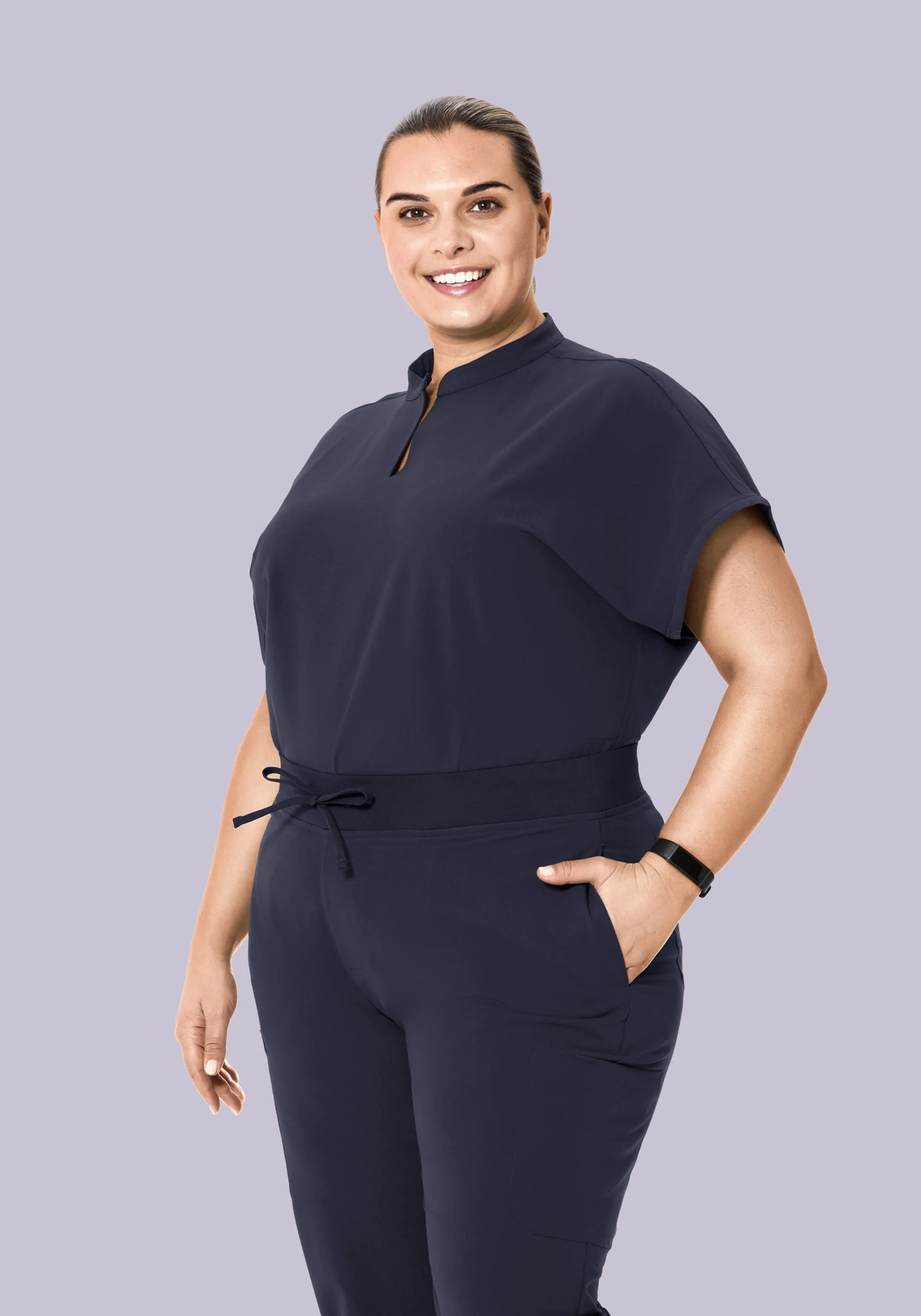 Mandarin Dolman Top Steel - Image 6
