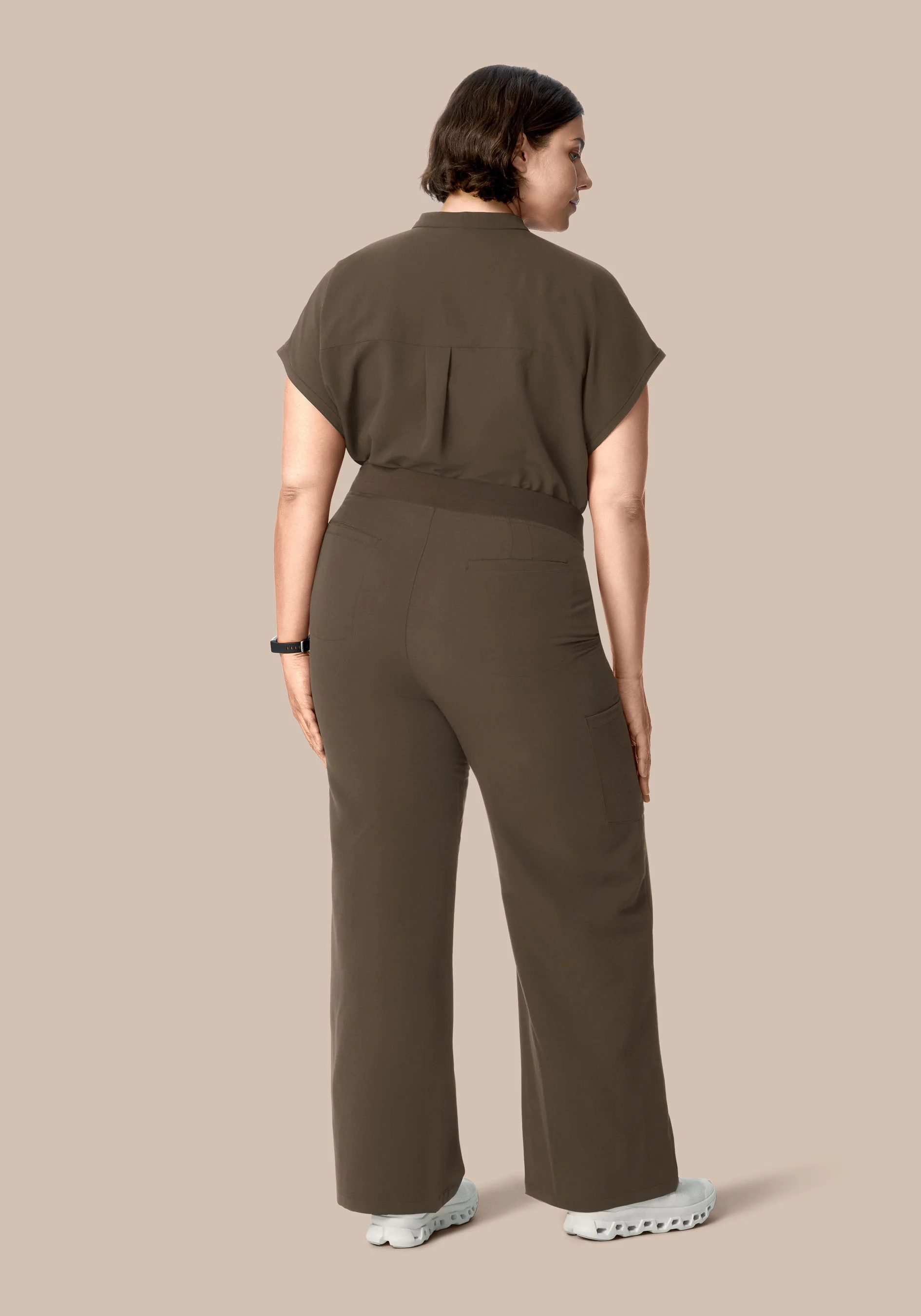 Mandarin Dolman Top Truffle - Image 9