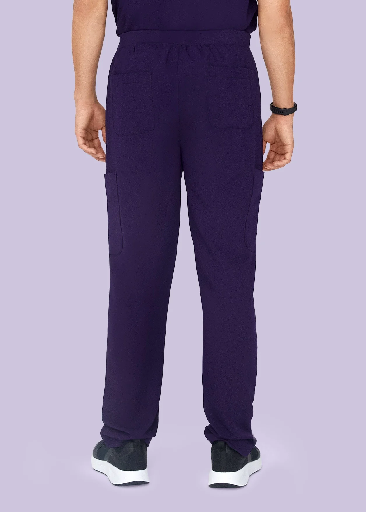 7 Pocket Cargos Eggplant - Image 3