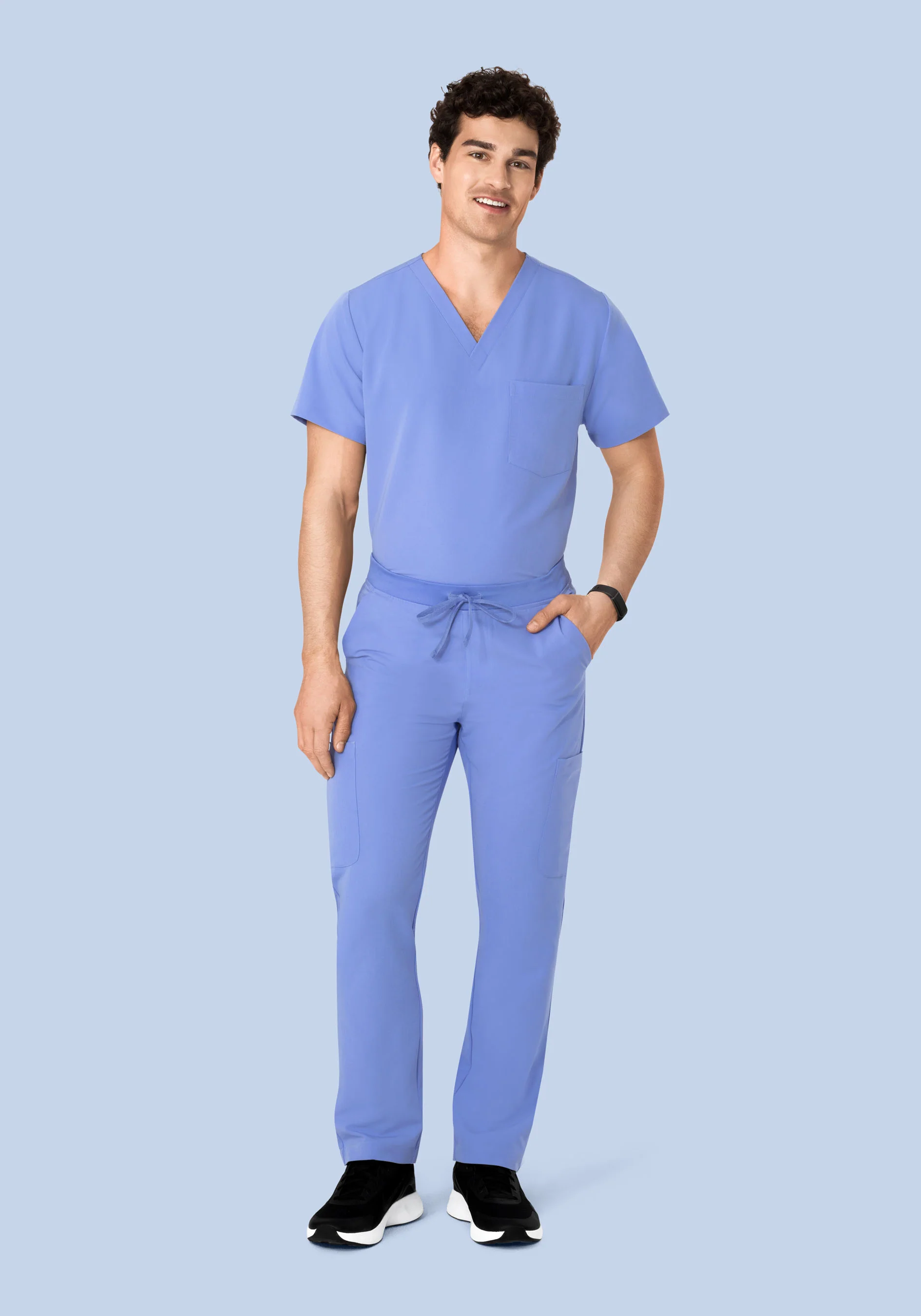 7 Pocket Cargos French Blue - Image 2