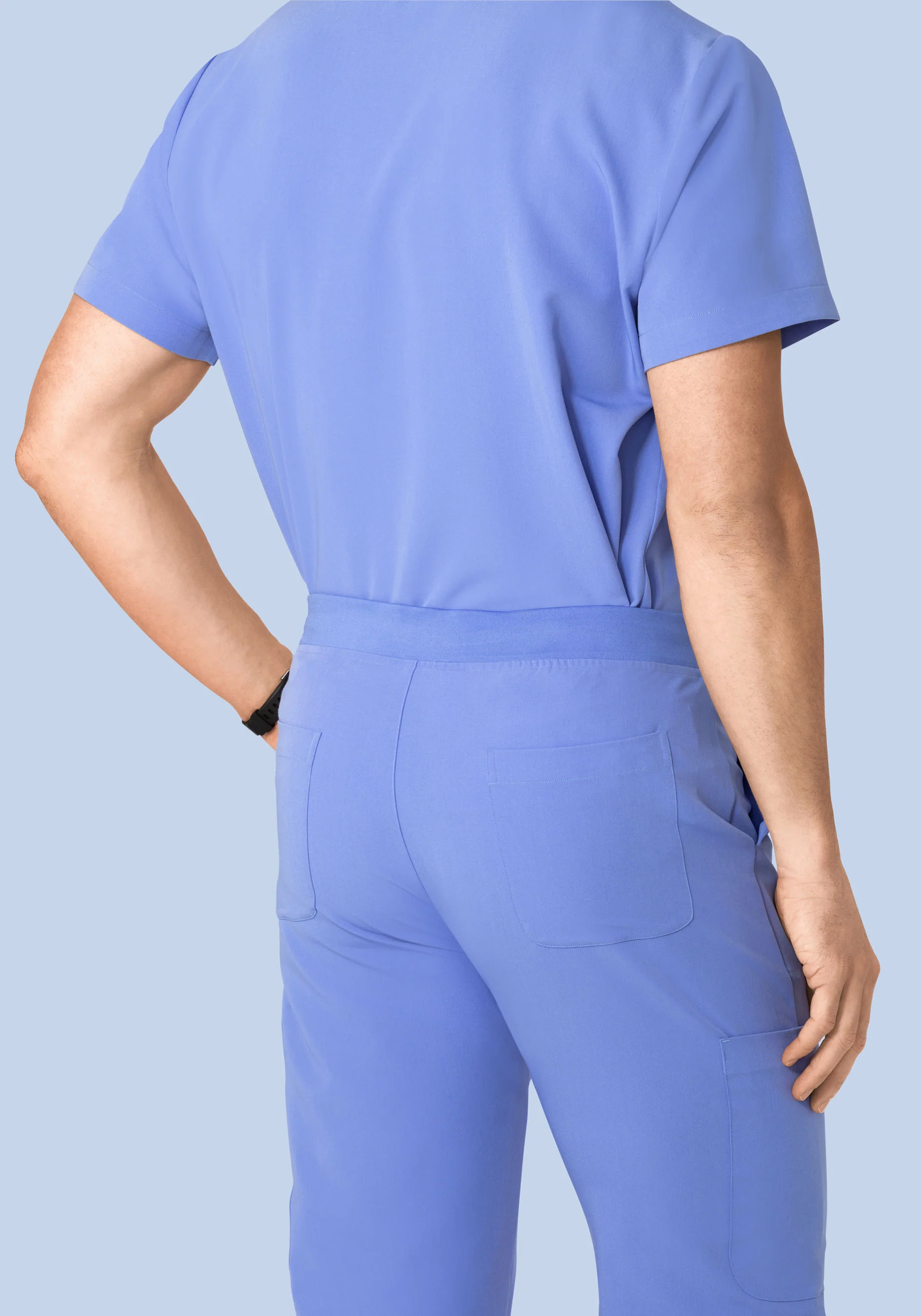 7 Pocket Cargos French Blue - Image 4