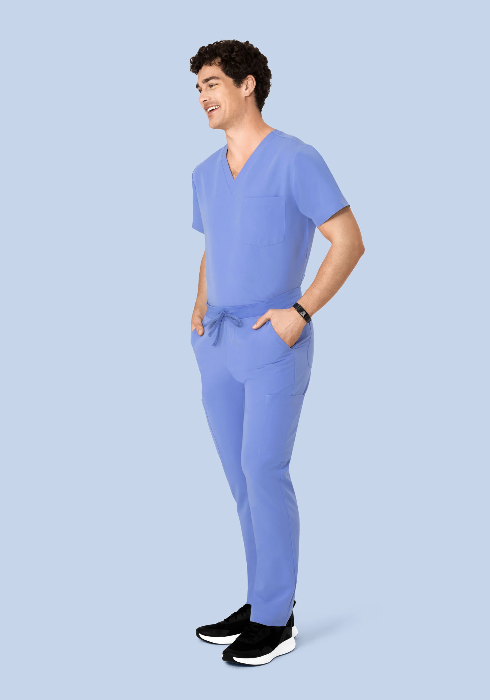 7 Pocket Cargos French Blue - Image 6