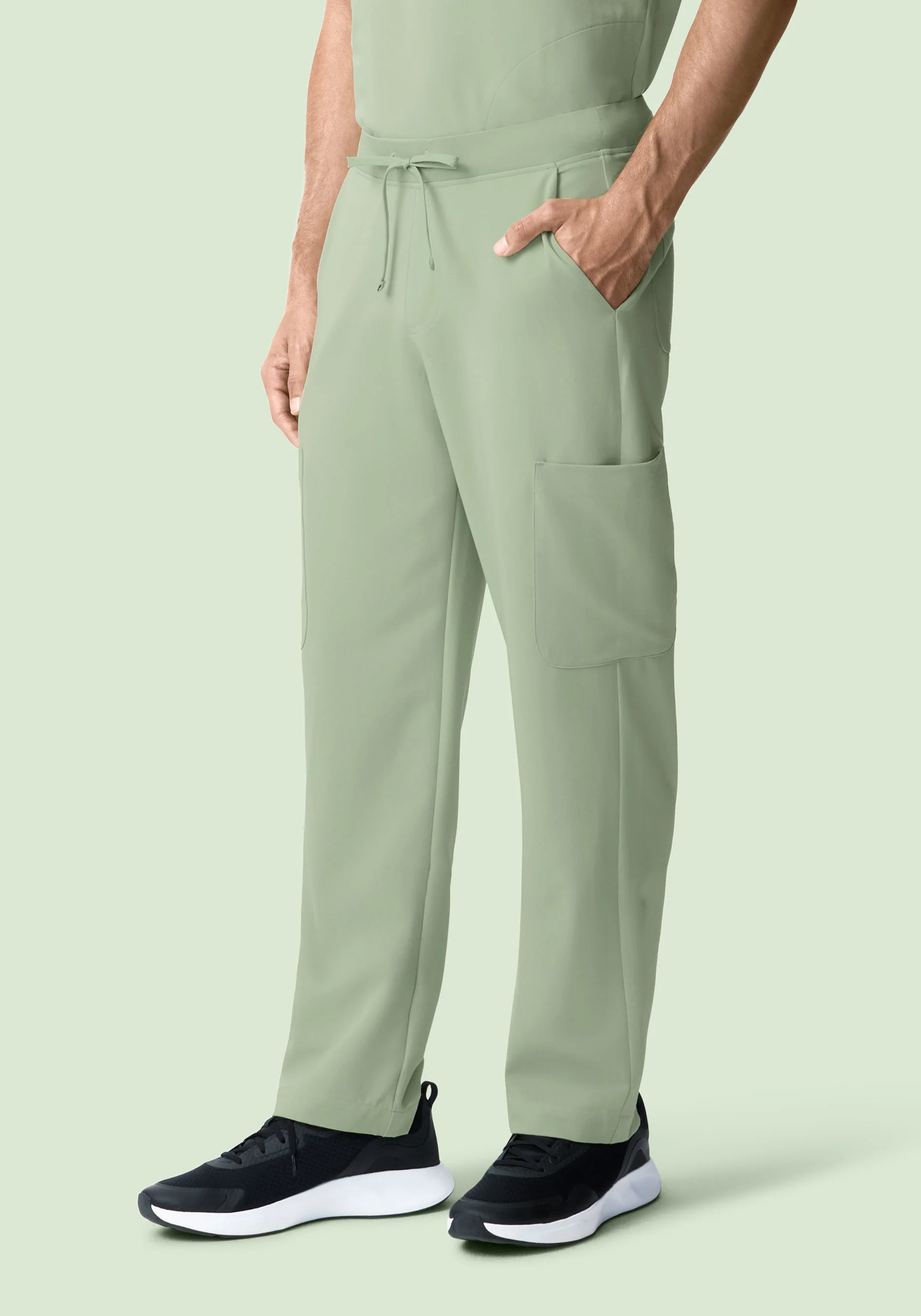 7 Pocket Cargos Green Tea
