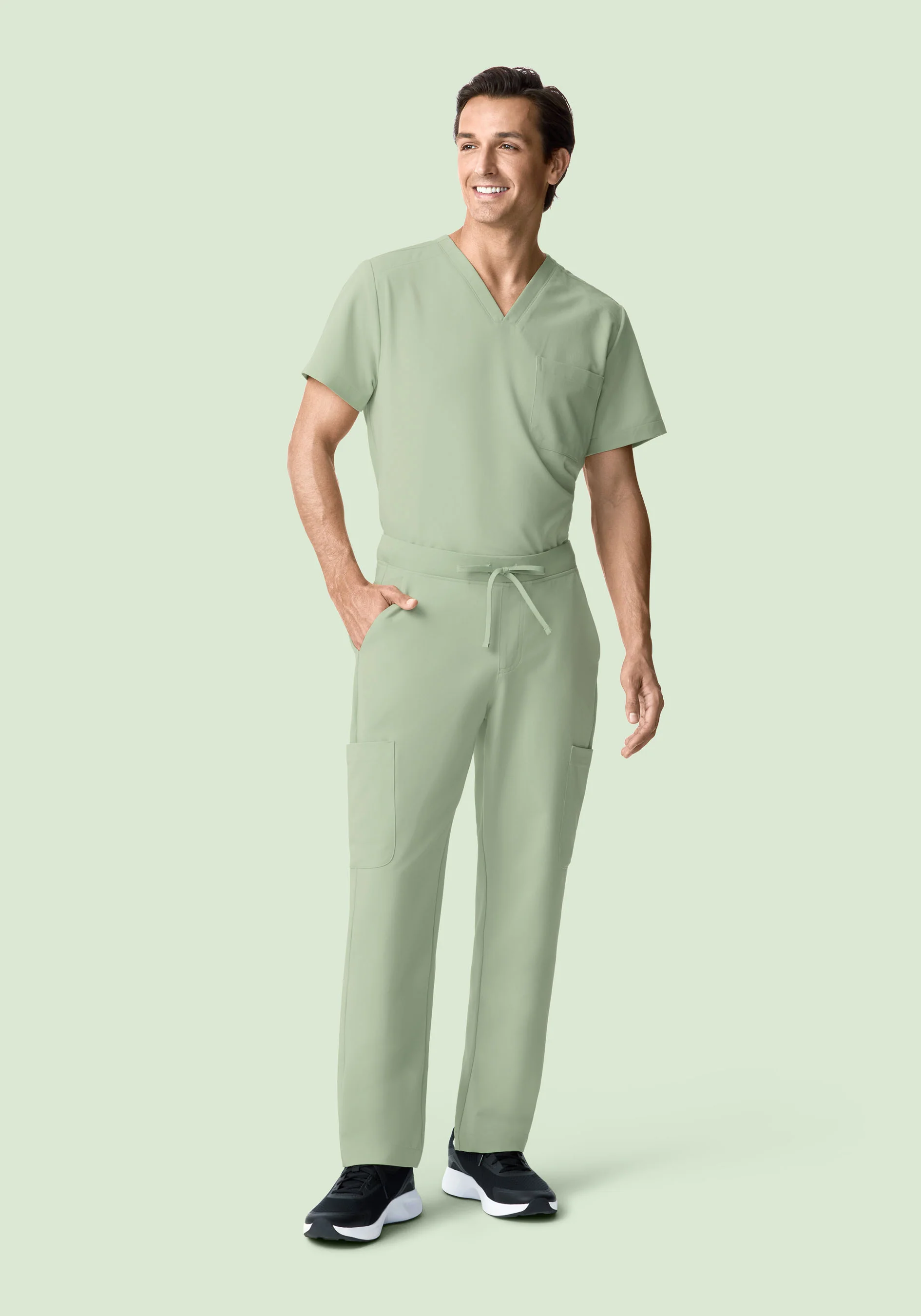 7 Pocket Cargos Green Tea - Image 2