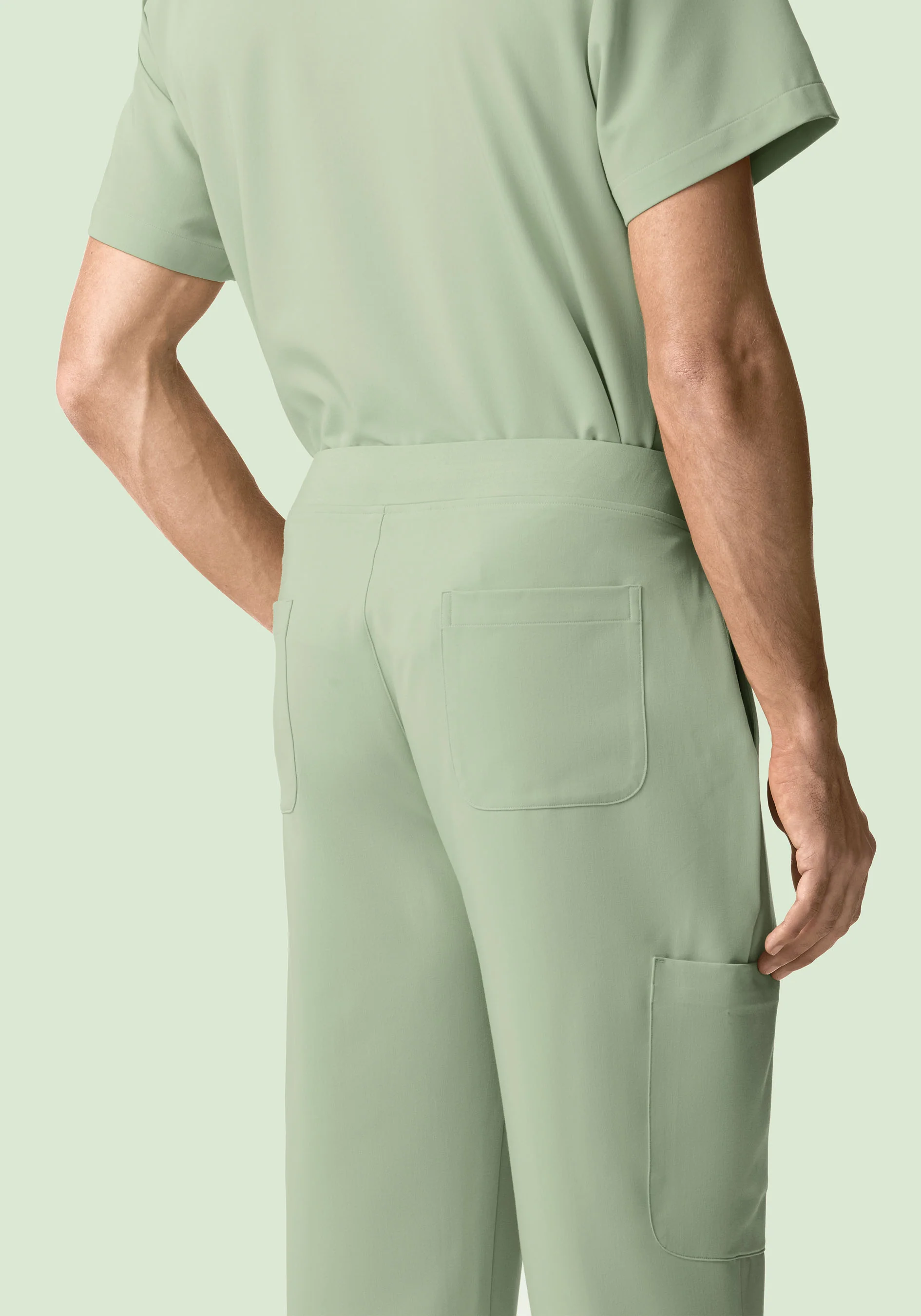 7 Pocket Cargos Green Tea - Image 4