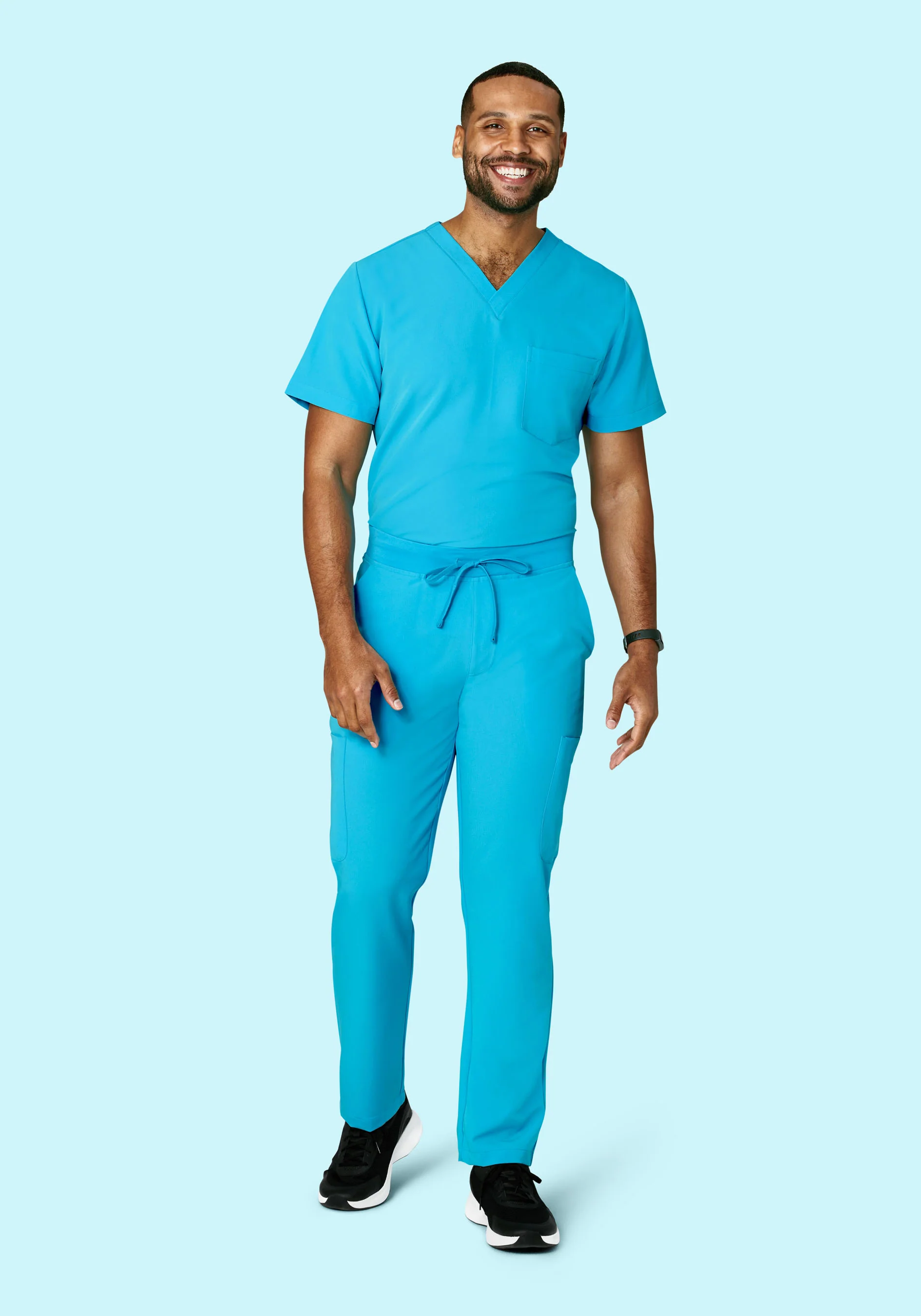 7 Pocket Cargos Pacific Blue - Image 2