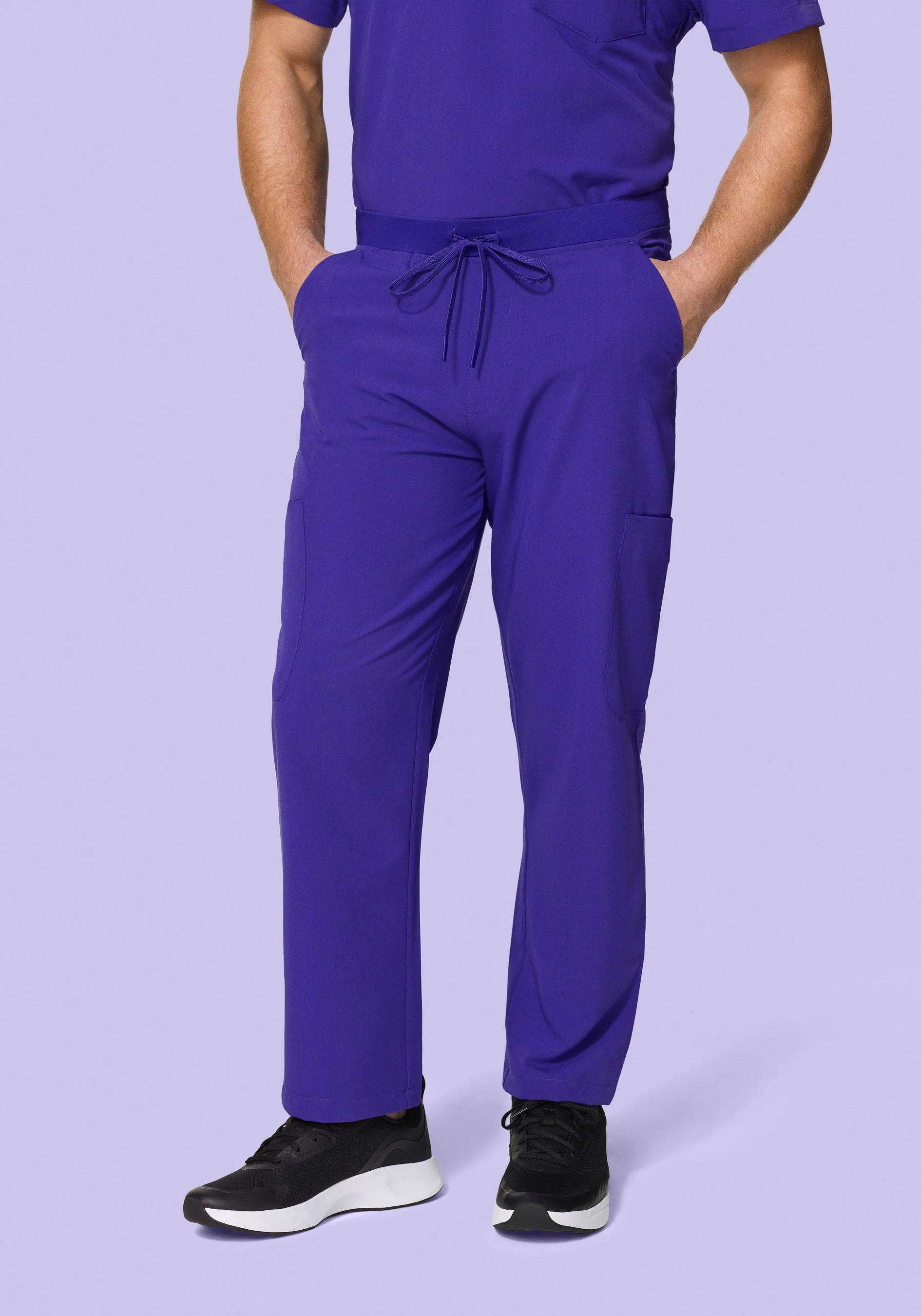 7 Pocket Cargos True Grape