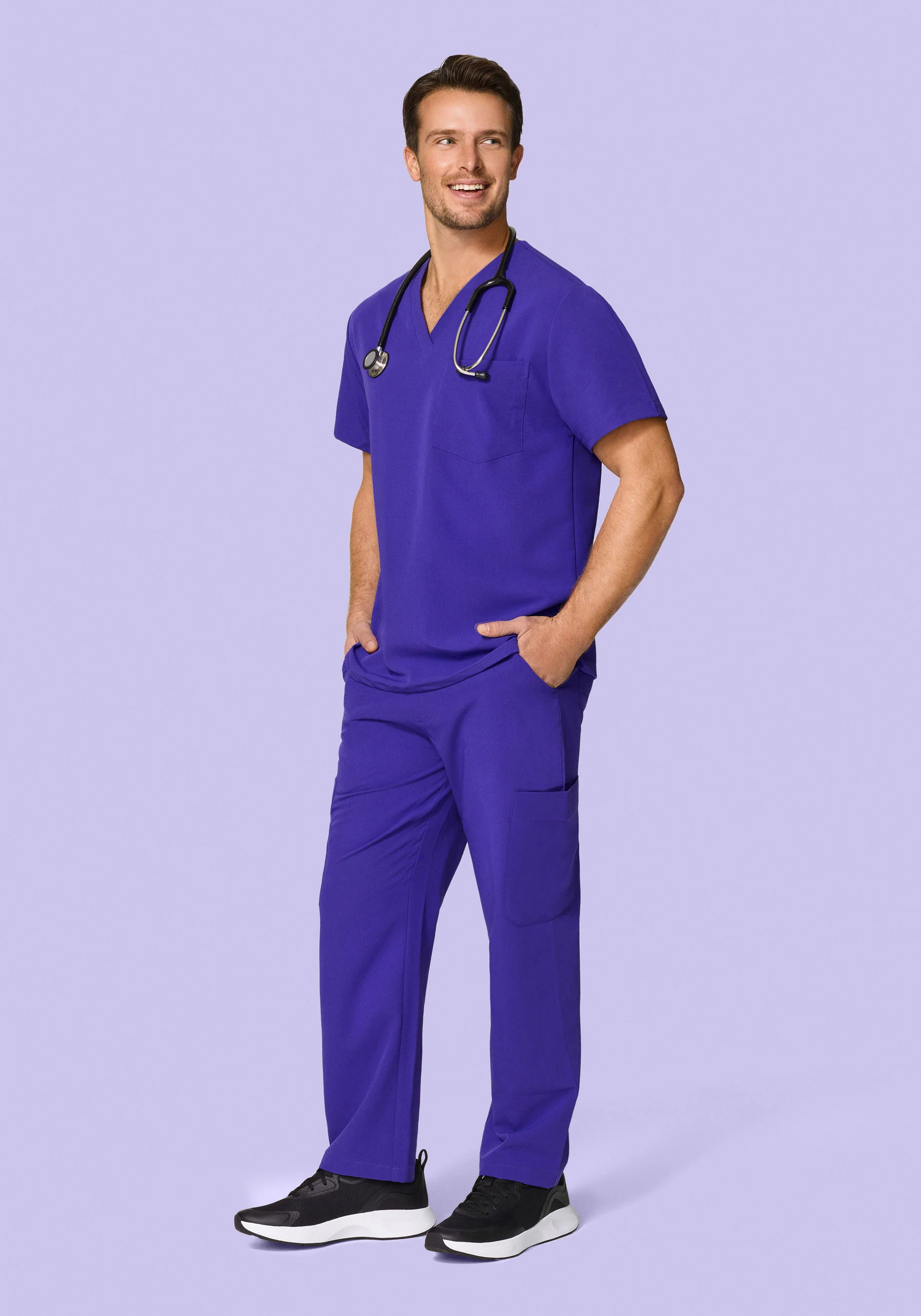 7 Pocket Cargos True Grape - Image 2
