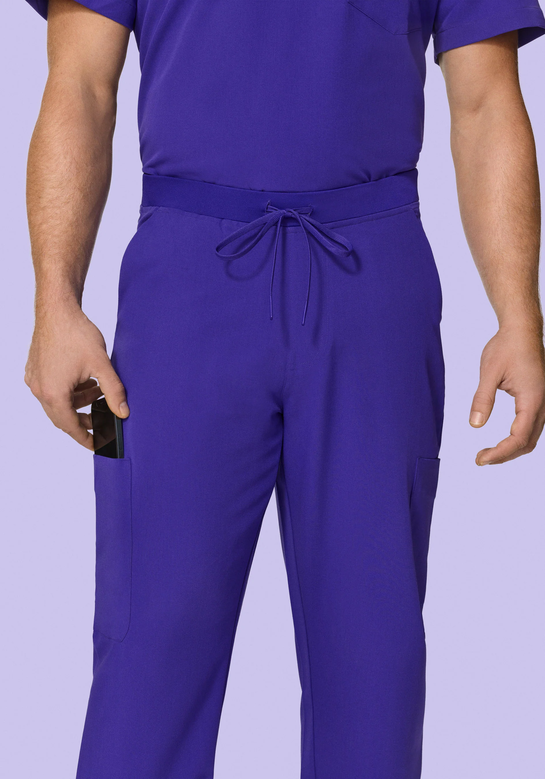 7 Pocket Cargos True Grape - Image 3