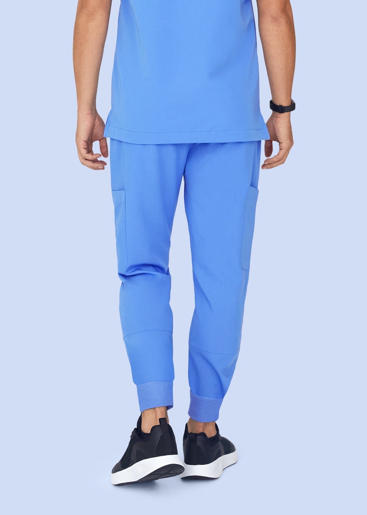 7 Pocket Joggers Ceil Blue - Image 3