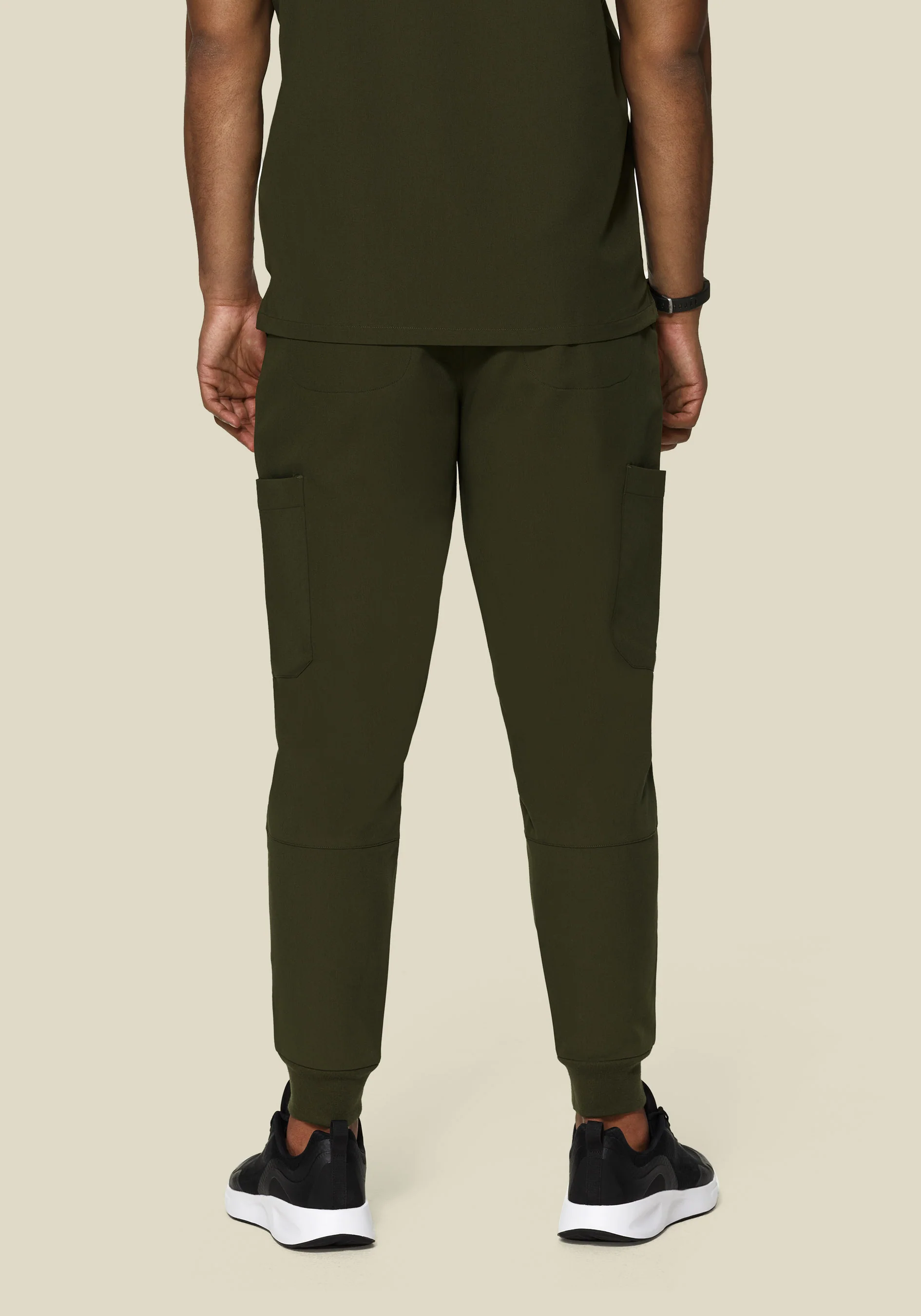 7 Pocket Joggers Olive - Image 6