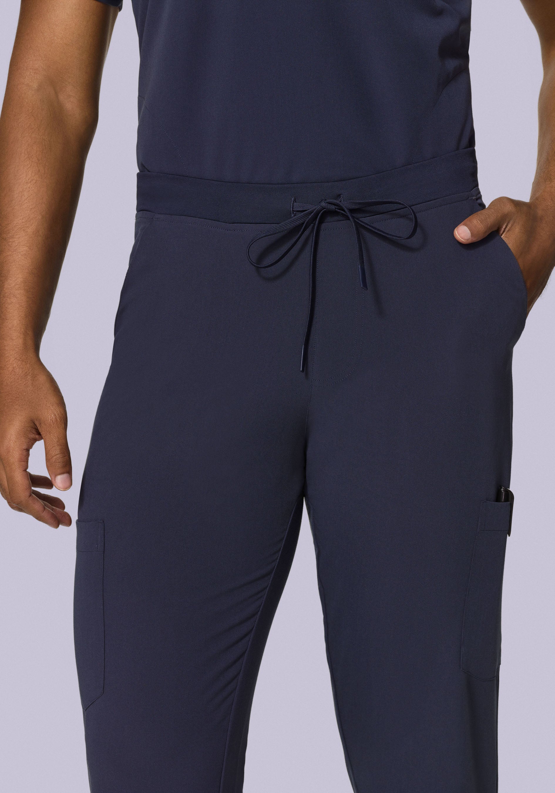 7 Pocket Joggers Steel - Image 4