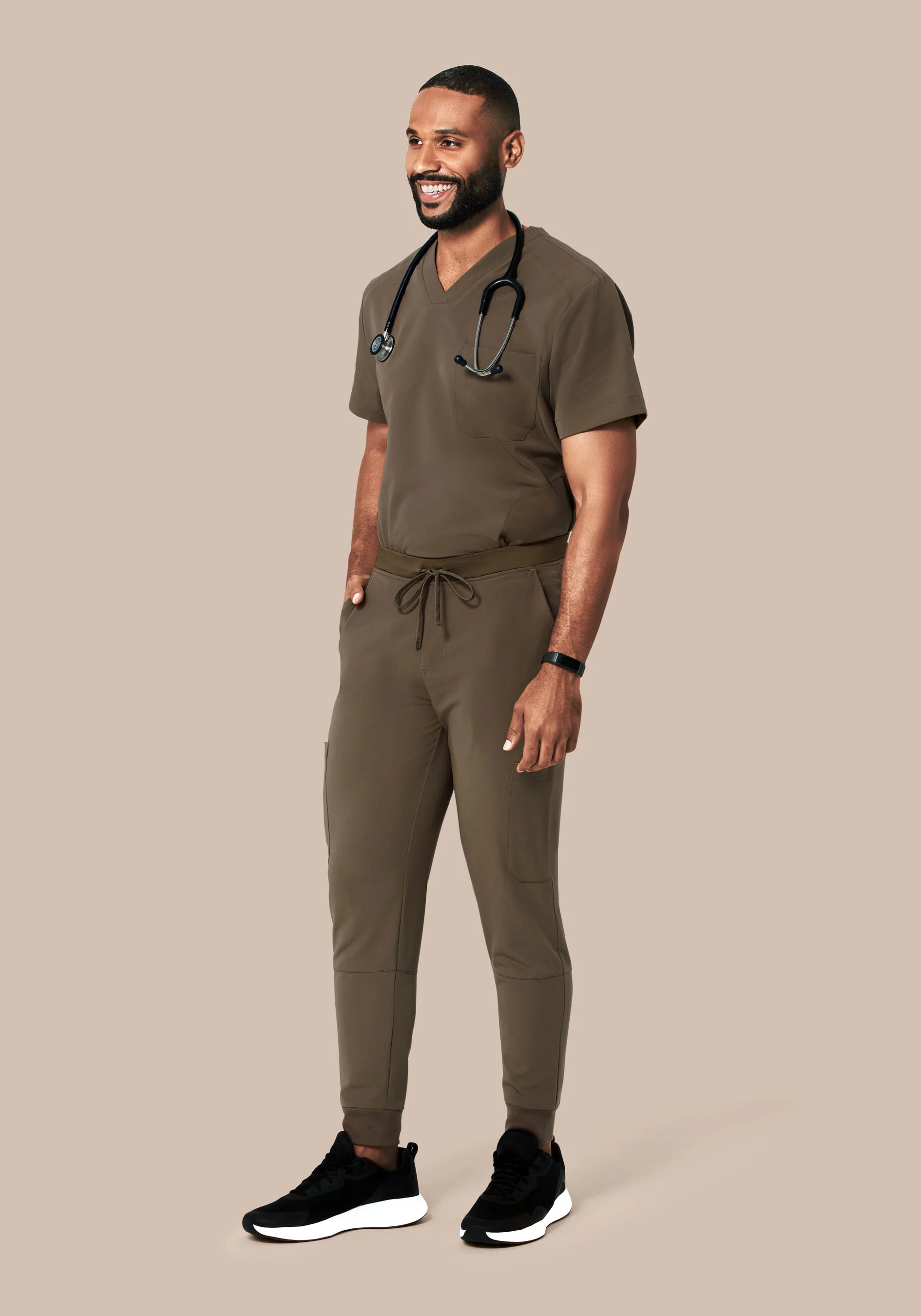 7 Pocket Joggers Truffle - Image 2