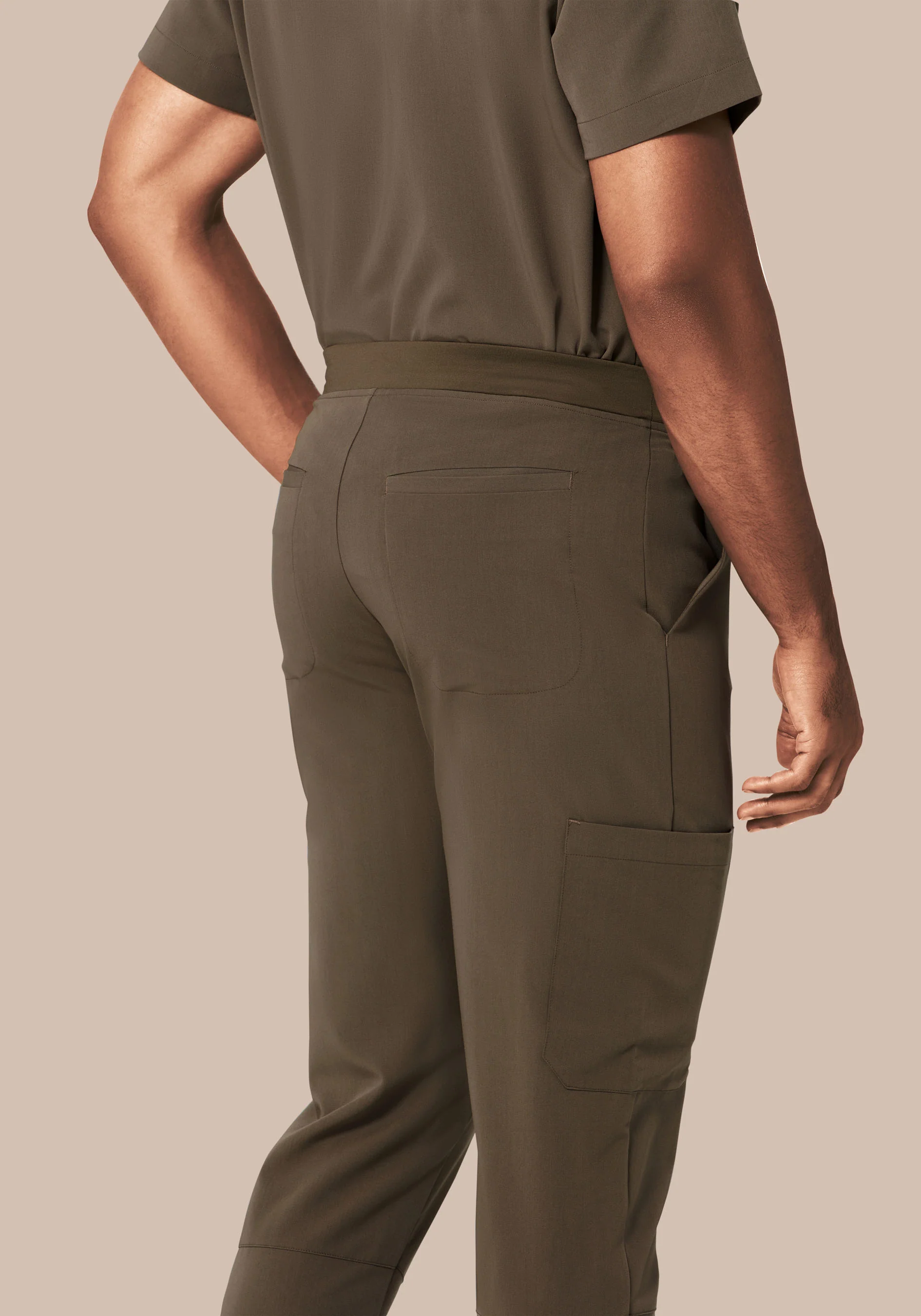 7 Pocket Joggers Truffle - Image 5