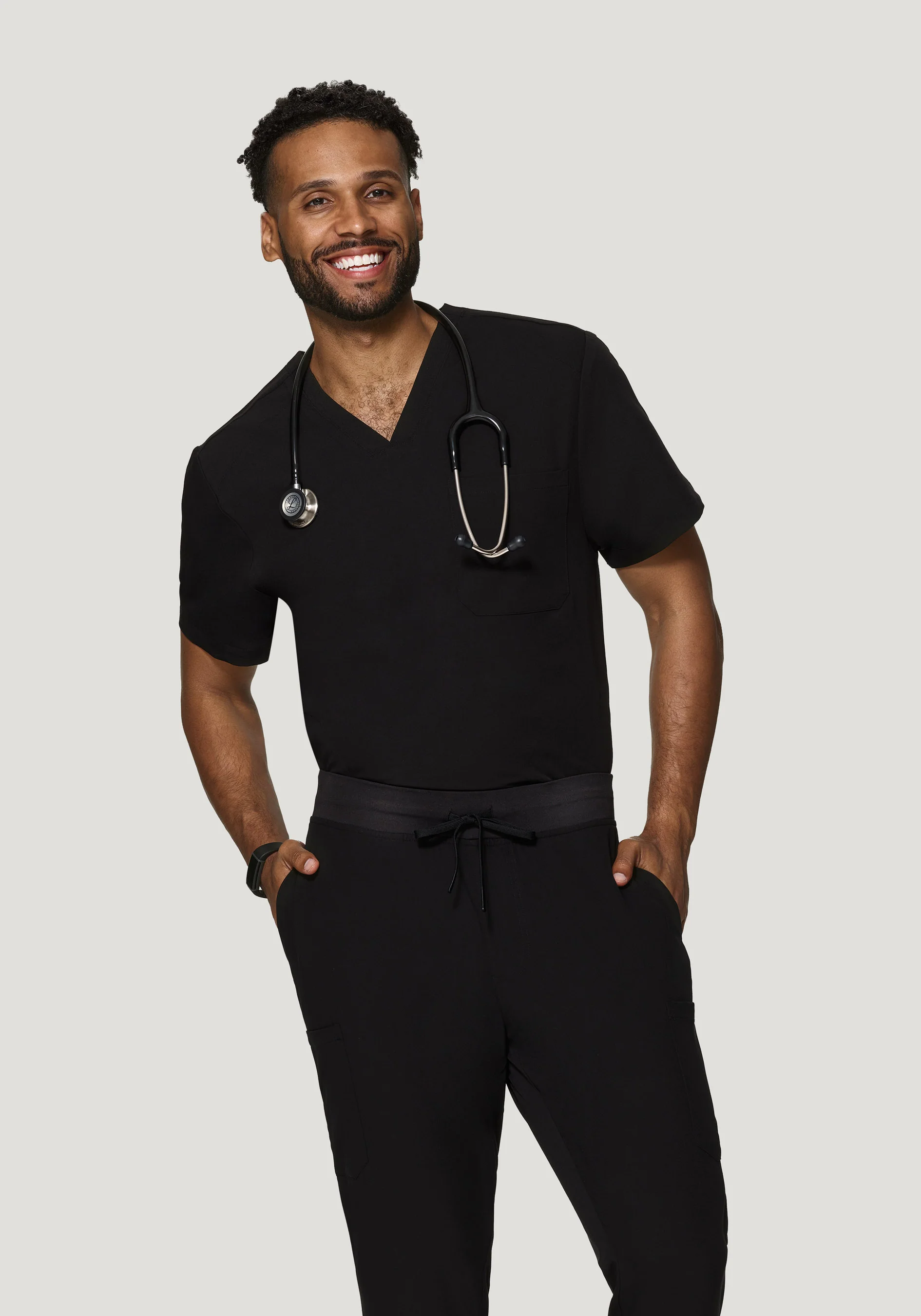 Three Pocket Top Black - Image 3
