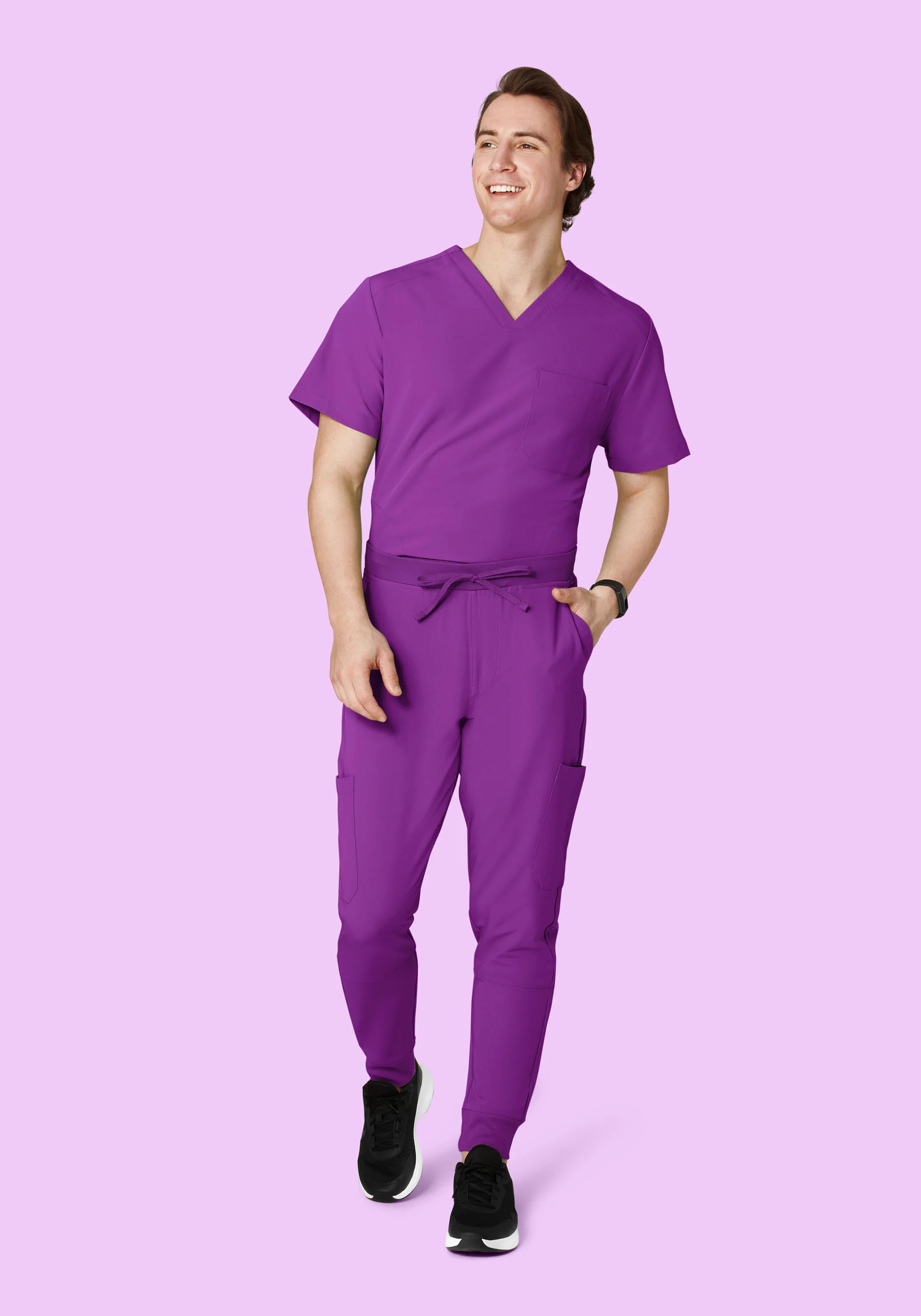 Three Pocket Top Cyber Grape - Image 4