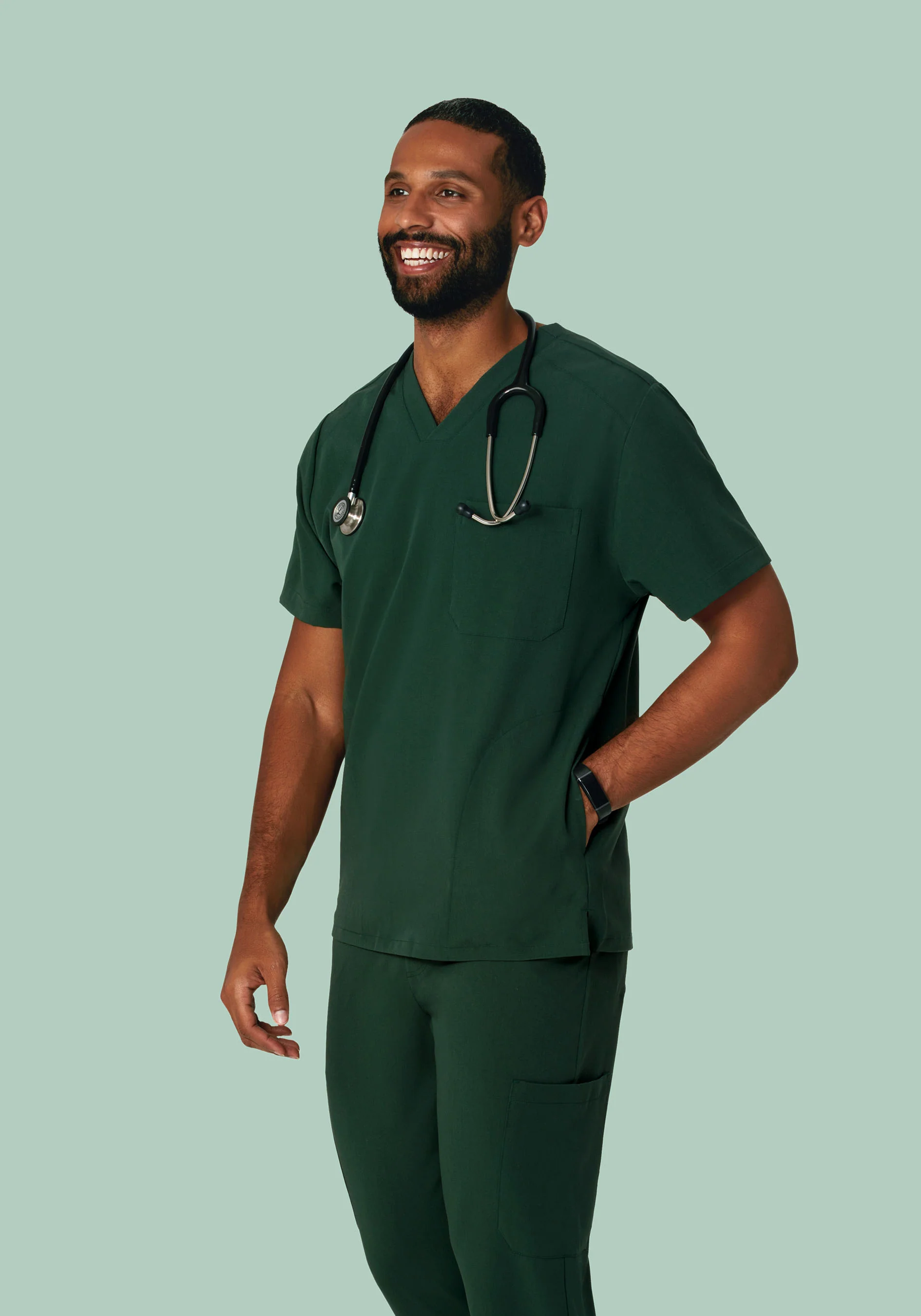 Men's 3-Pocket V-Neck Tops