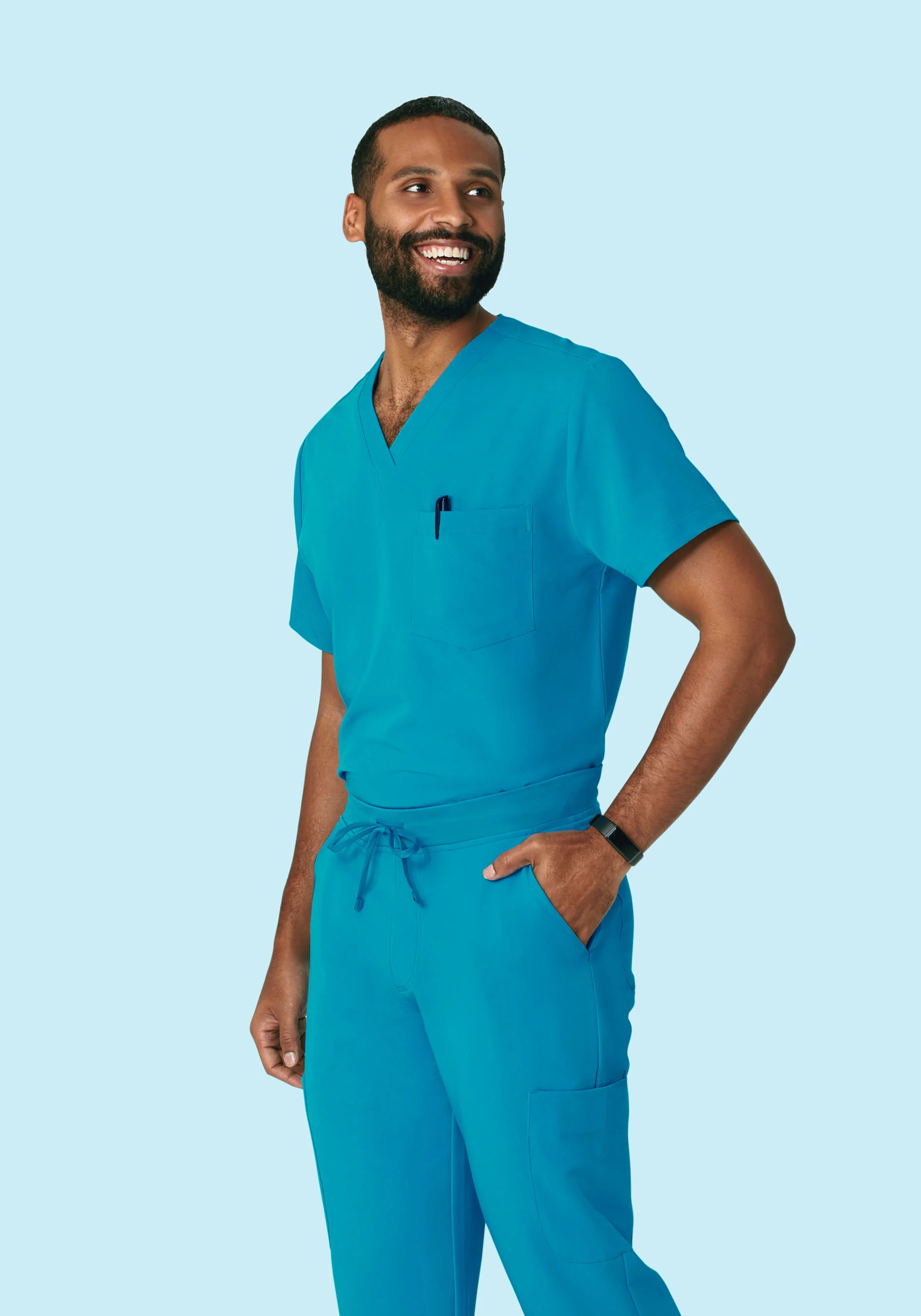 Two Pocket Top Azure - Image 2