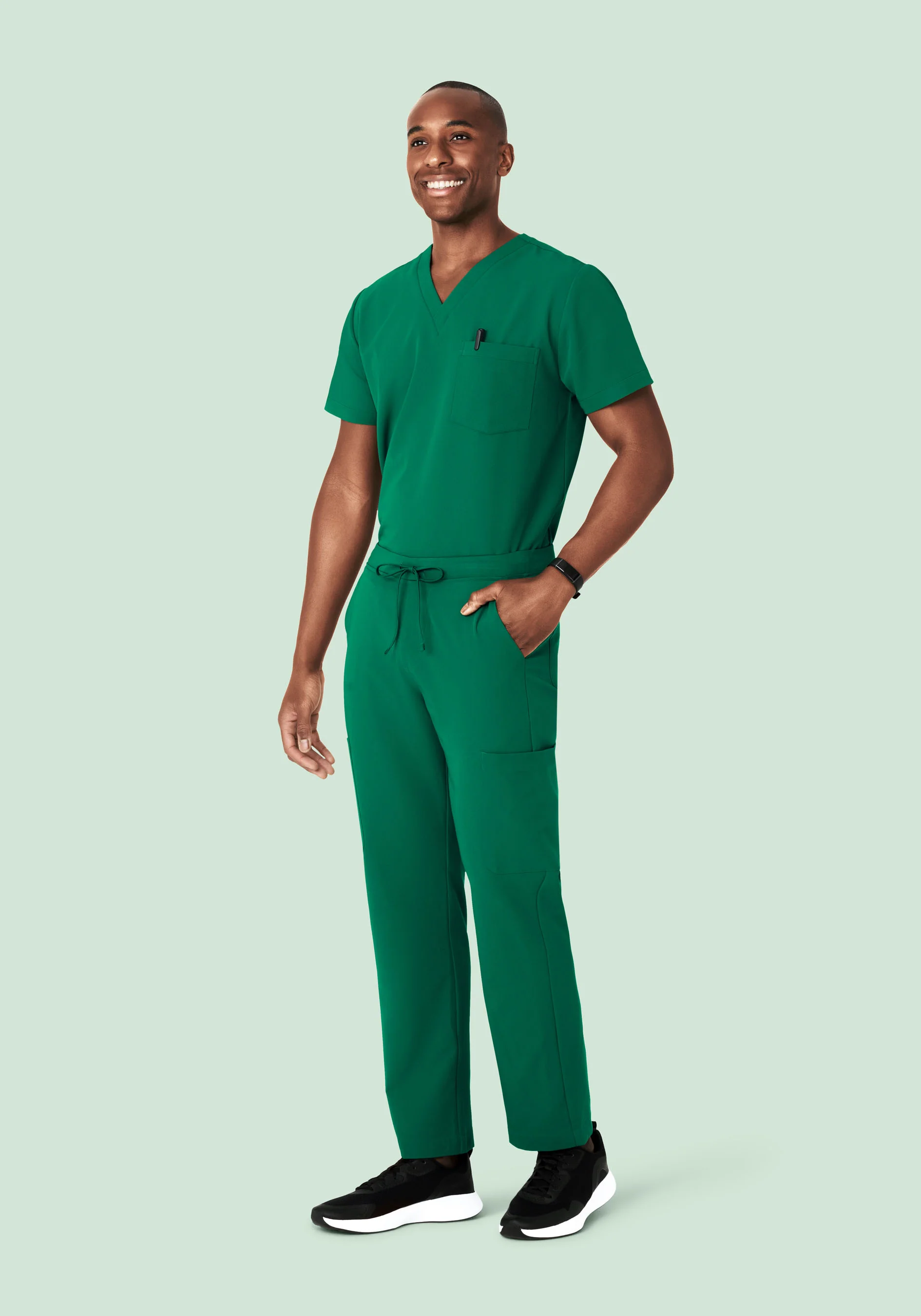 Two Pocket Top Envy Green - Image 3