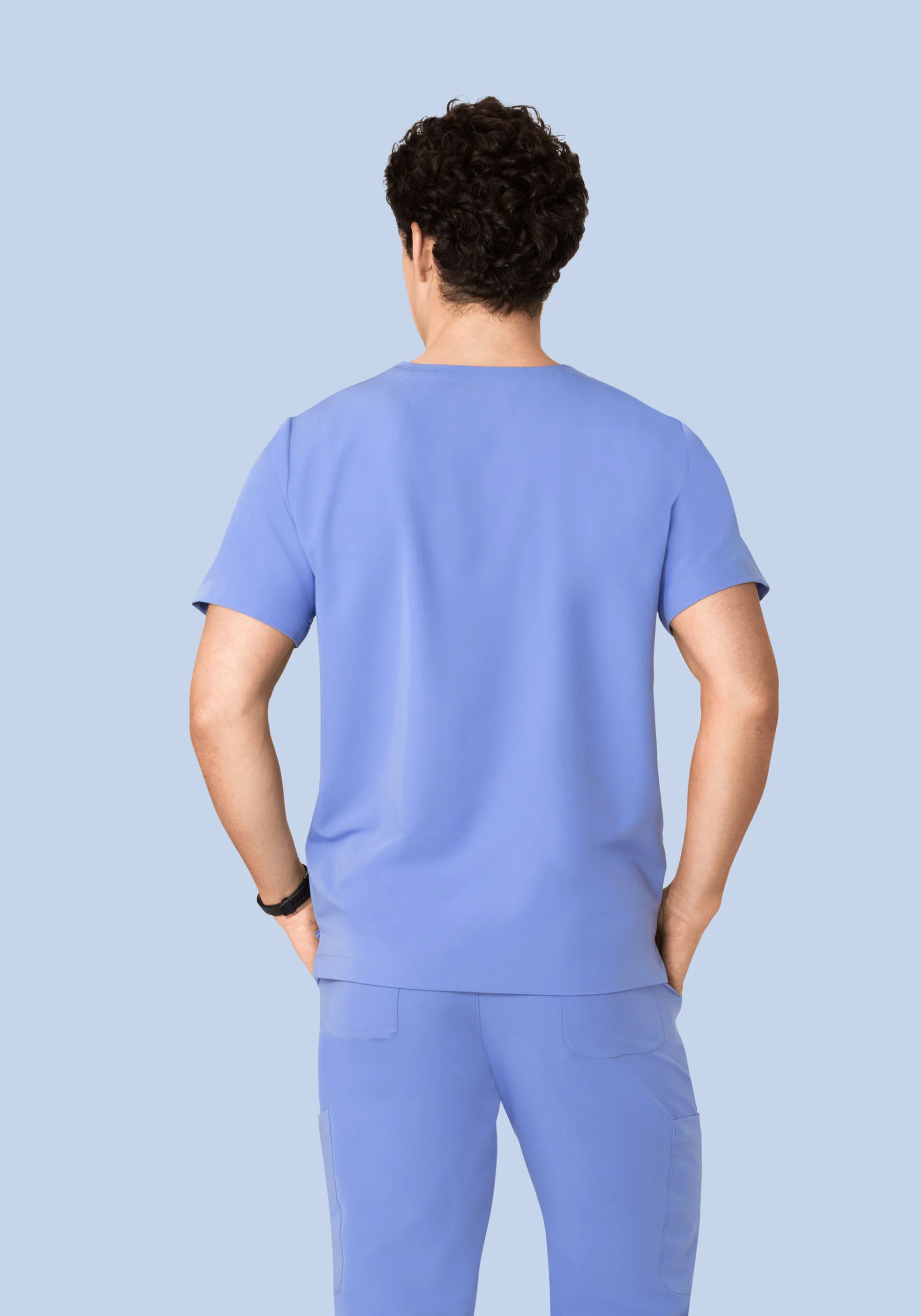 Two Pocket Top French Blue - Image 5
