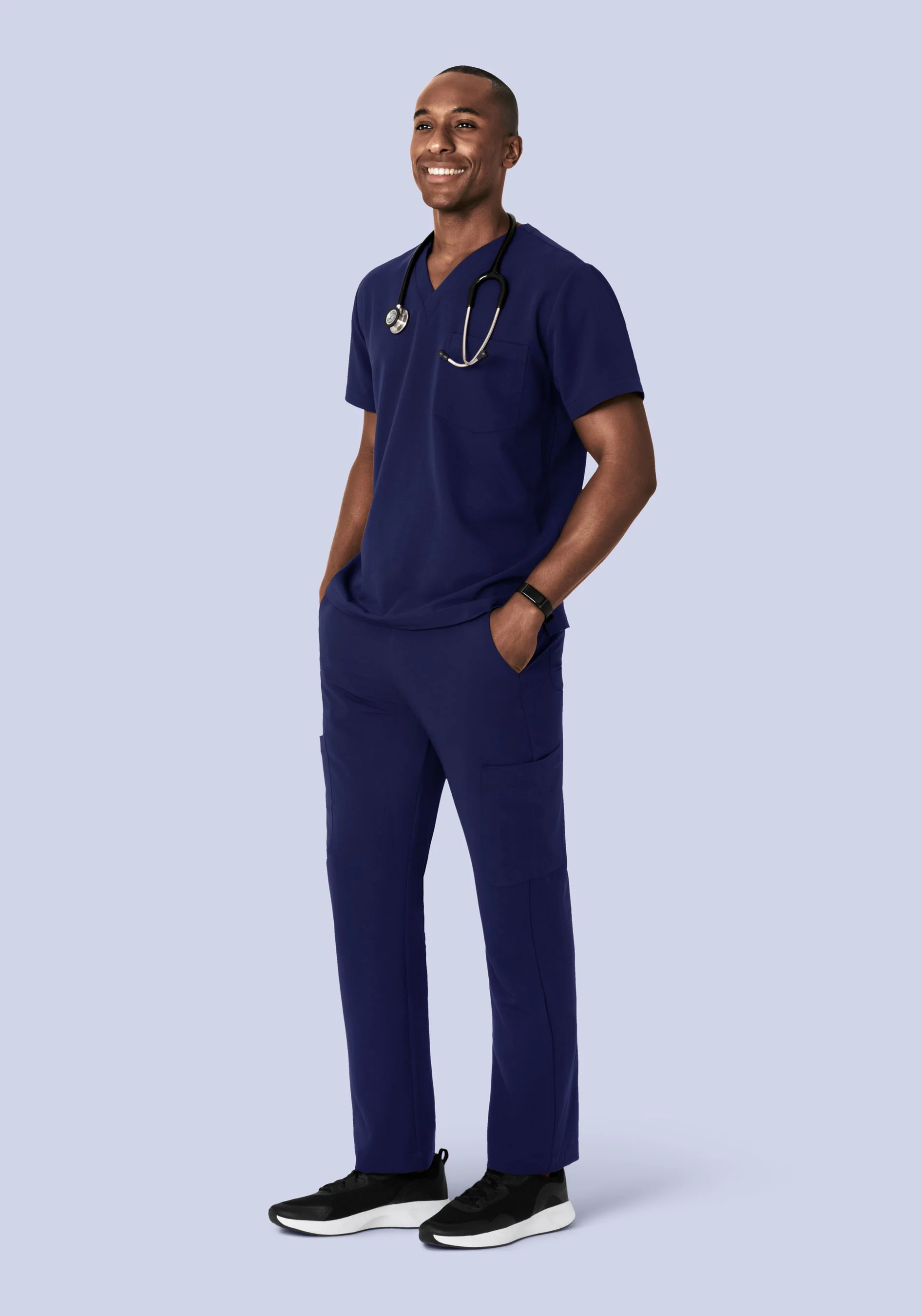 Two Pocket Top Navy - Image 3